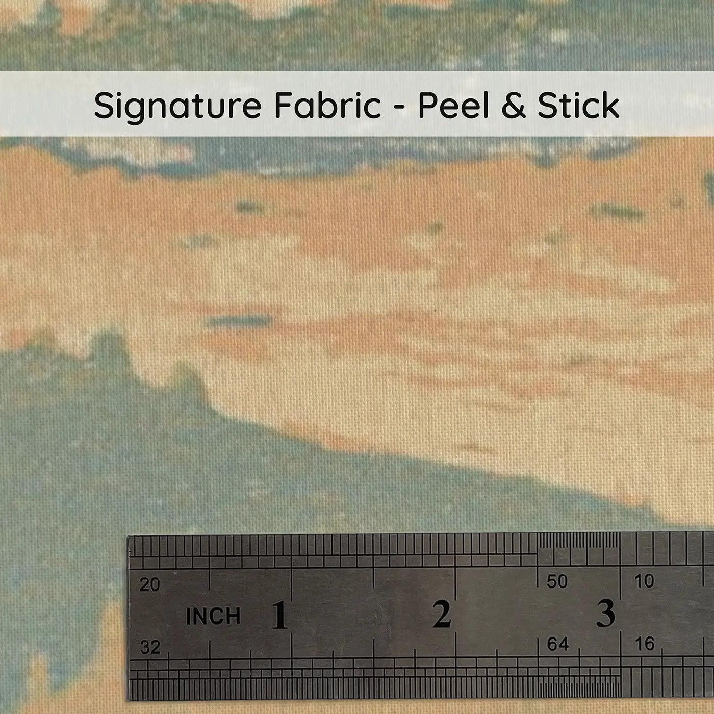 Fabric texture close-up of Bear Ridge Carved Mountain Wainscoting Wallpaper by Whimsy Tots