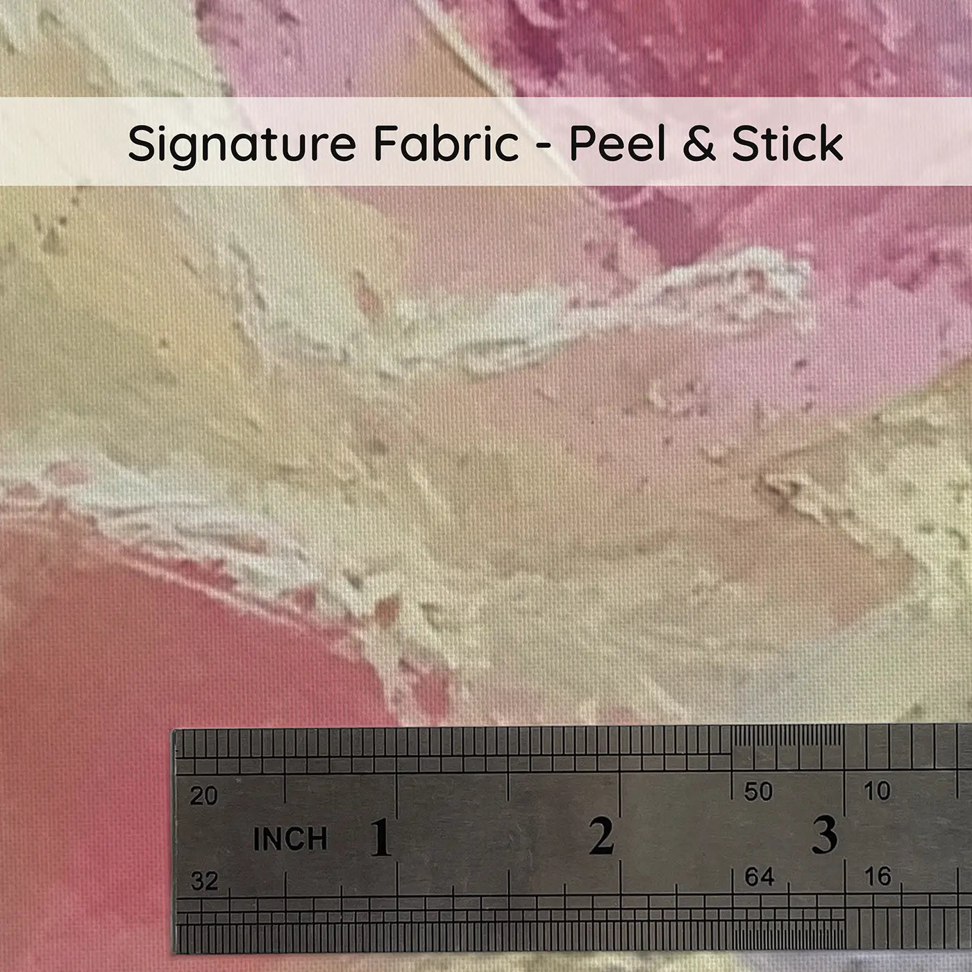 Fabric texture close-up of Chalk Rose Garden Soft Wainscoting Wallpaper by Whimsy Tots
