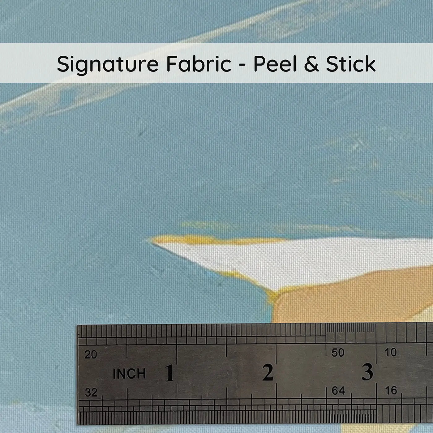 Fabric texture close-up of Graphic Paper Plane Fleet Wainscoting Wallpaper by Whimsy Tots