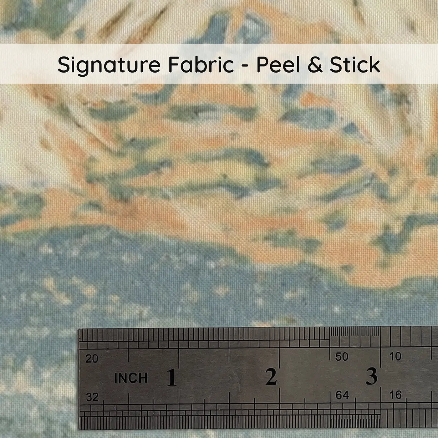 Fabric texture close-up of Carved Cloud Mountain Band Wainscoting Wallpaper by Whimsy Tots
