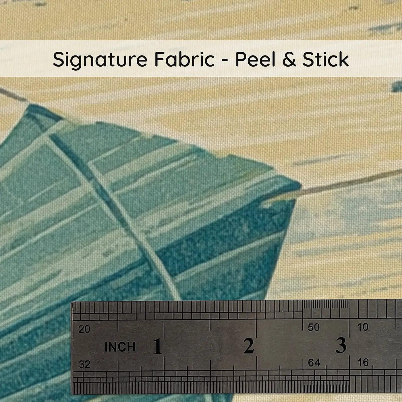 Fabric texture close-up of Carved Wind Kite Flight Wainscoting Wallpaper by Whimsy Tots