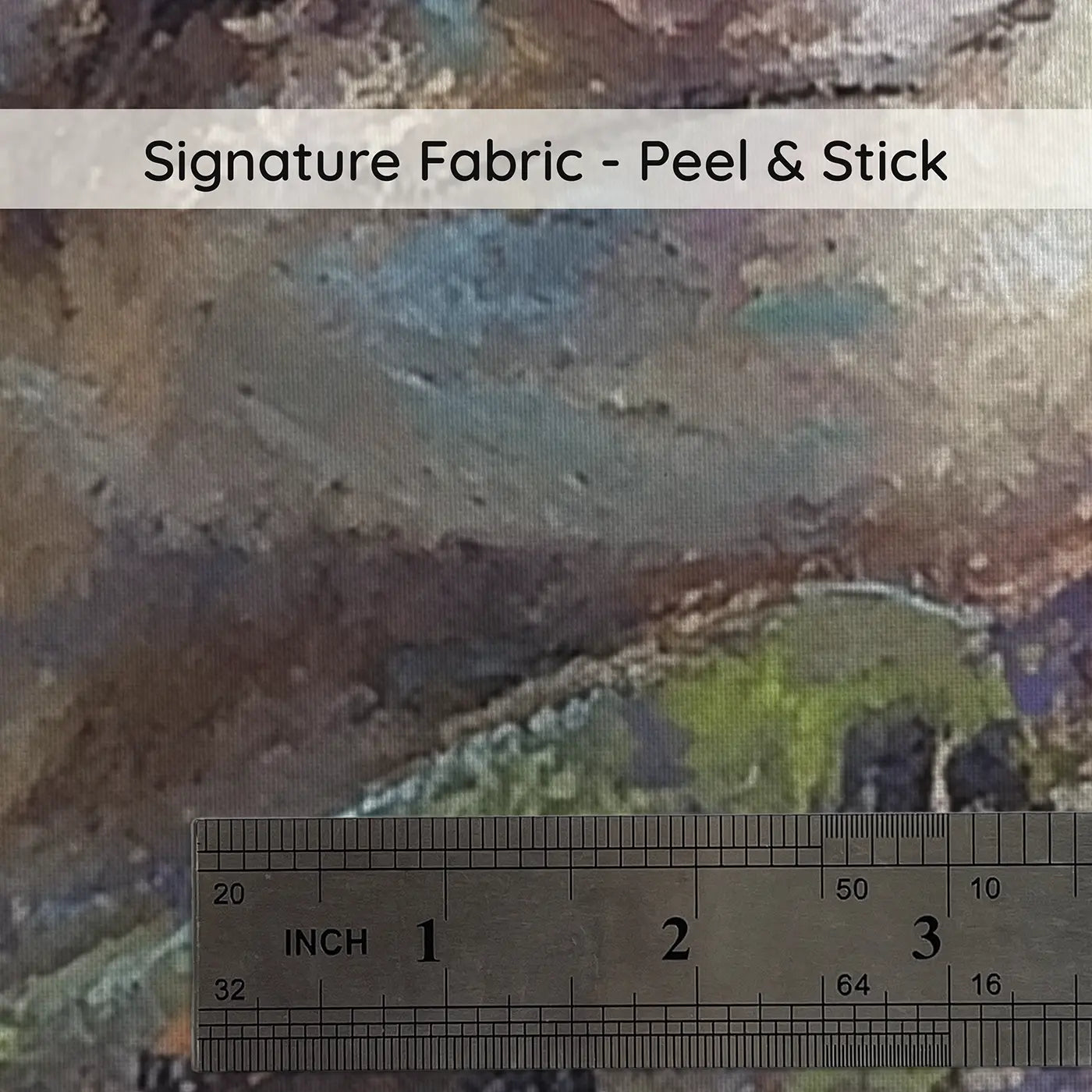 Fabric texture close-up of Chalk Sloth Vine Dream Wainscoting Wallpaper by Whimsy Tots