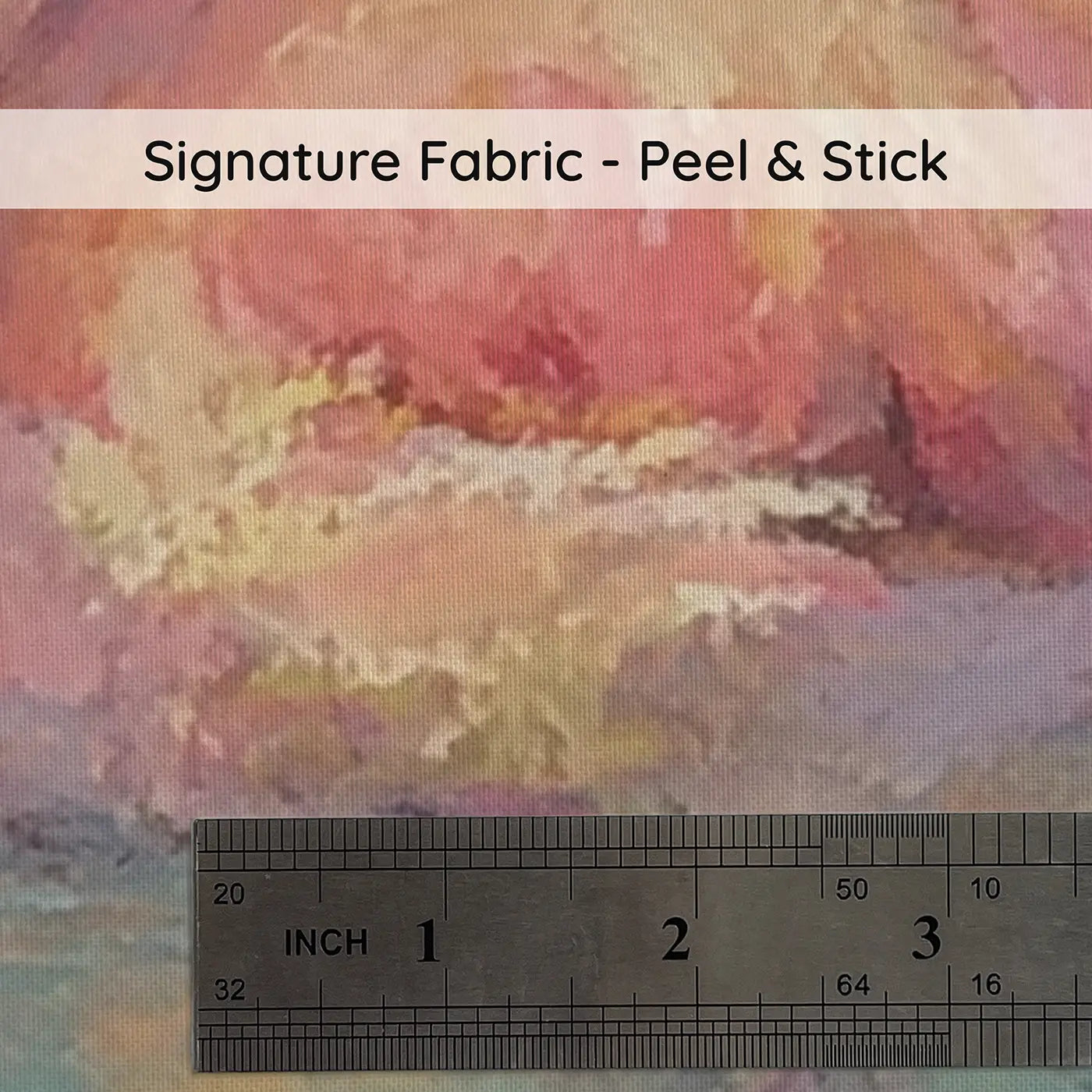 Fabric texture close-up of Chalk Flamingo Lagoon Soft Wainscoting Wallpaper by Whimsy Tots