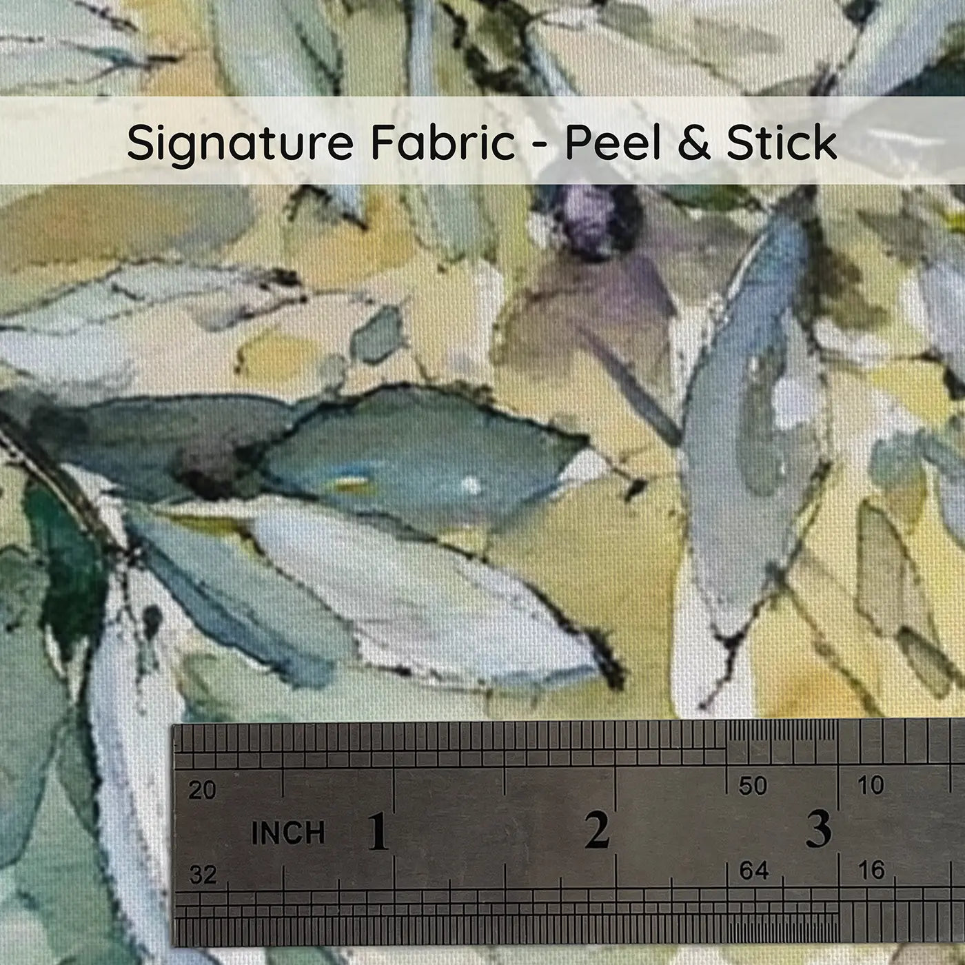 Fabric texture close-up of Olive Branch Mediterranean Wainscoting Wallpaper by Whimsy Tots