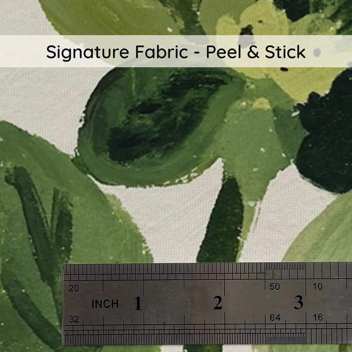 Fabric texture close-up of Scandi Herb Garden Flat Wainscoting Wallpaper by Whimsy Tots