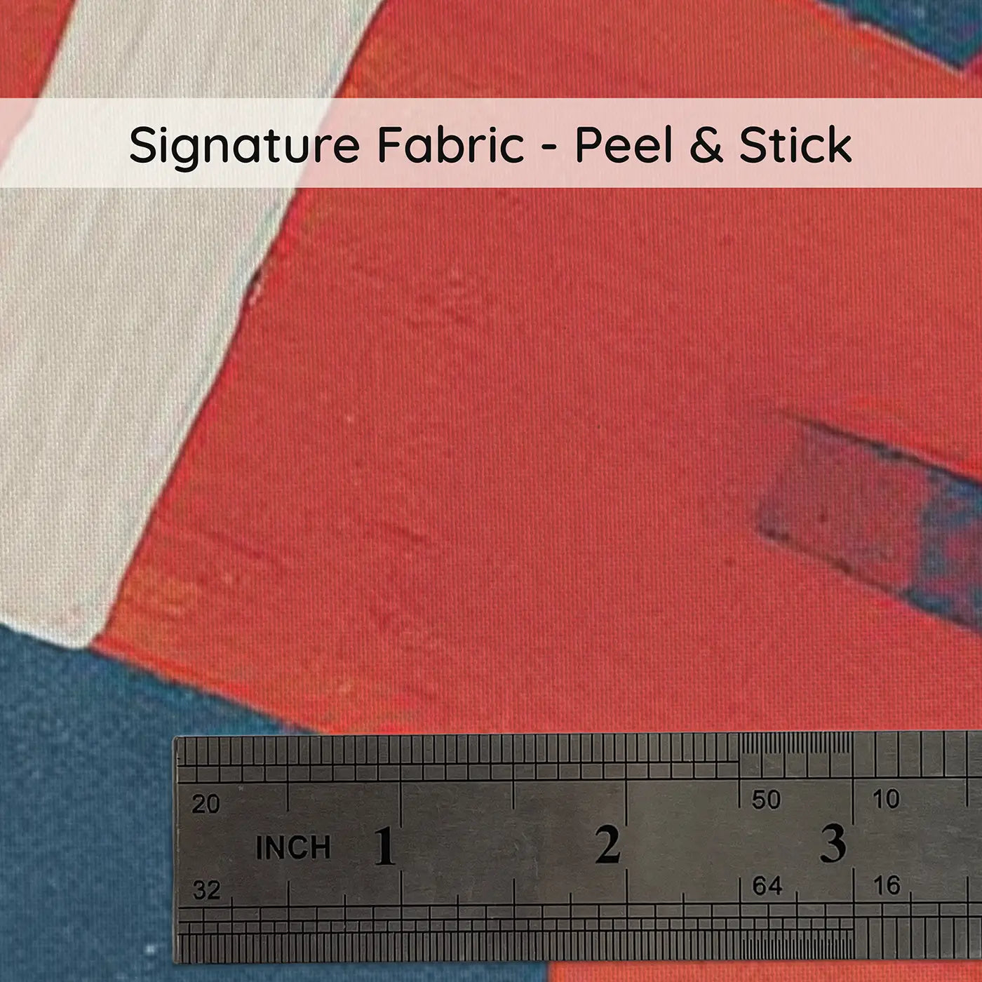 Fabric texture close-up of Graphic Rocket Launch Bold Wainscoting Wallpaper by Whimsy Tots