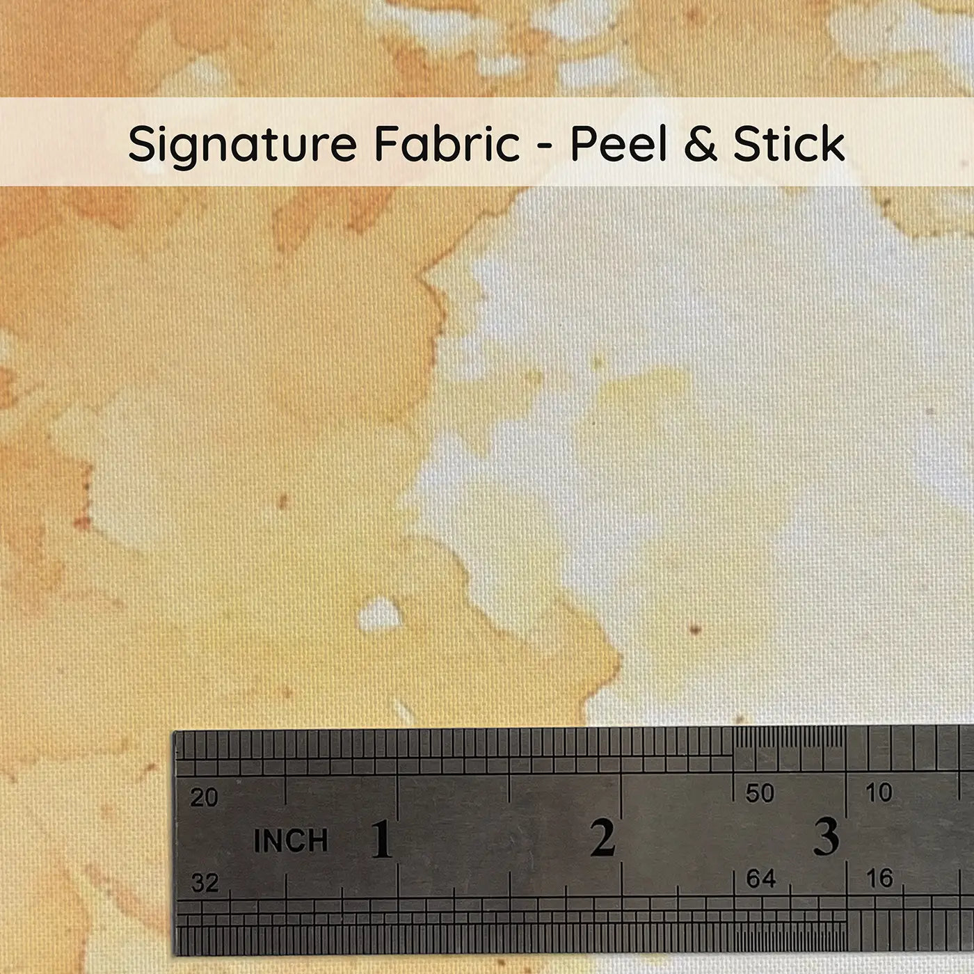 Fabric texture close-up of Harvest Moon Autumn Field Wainscoting Wallpaper by Whimsy Tots