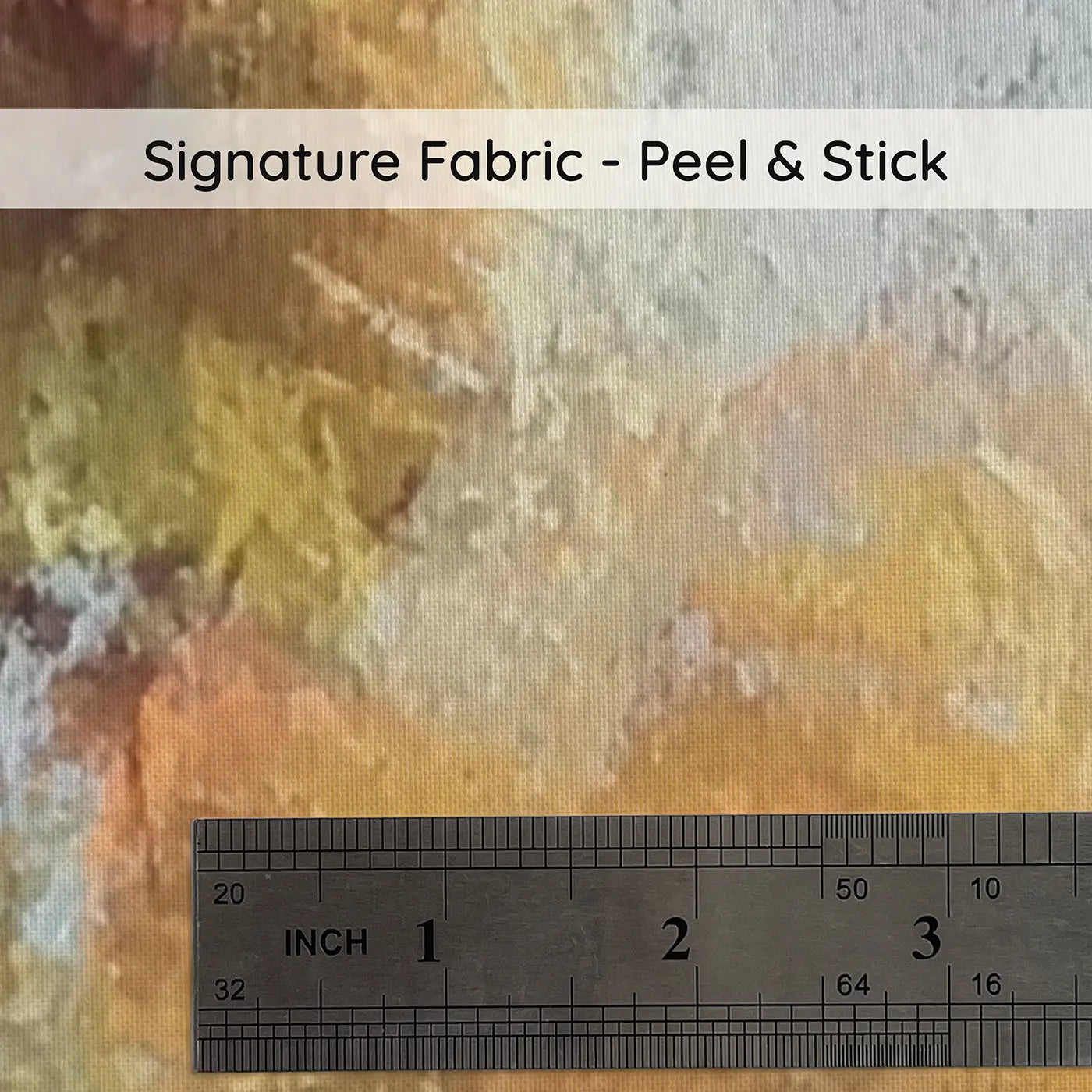 Fabric texture close-up of Chalk Autumn Harvest Glow Wainscoting Wallpaper by Whimsy Tots