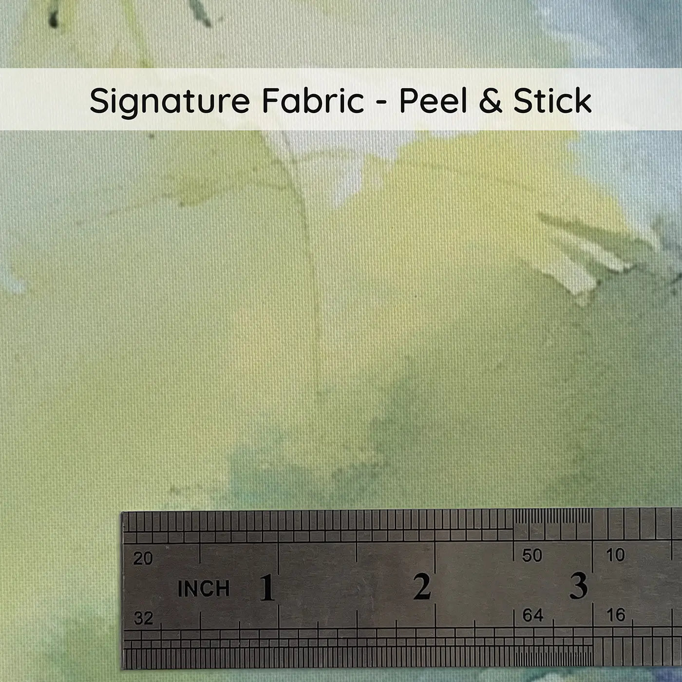 Fabric texture close-up of Dragonfly Pond Shimmer Wainscoting Wallpaper by Whimsy Tots