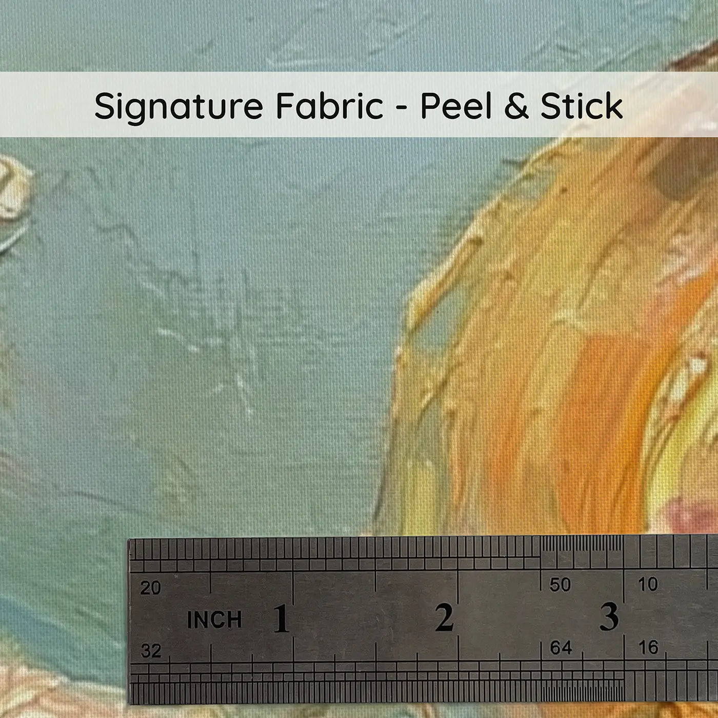 Fabric texture close-up of Garden Snail Rain Oil Wainscoting Wallpaper by Whimsy Tots