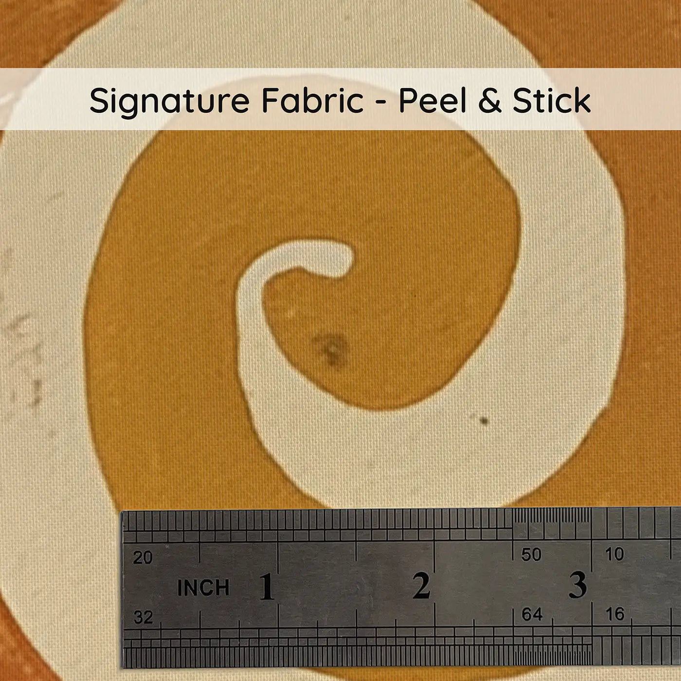 Fabric texture close-up of Scandi Snail Garden Slow Wainscoting Wallpaper by Whimsy Tots