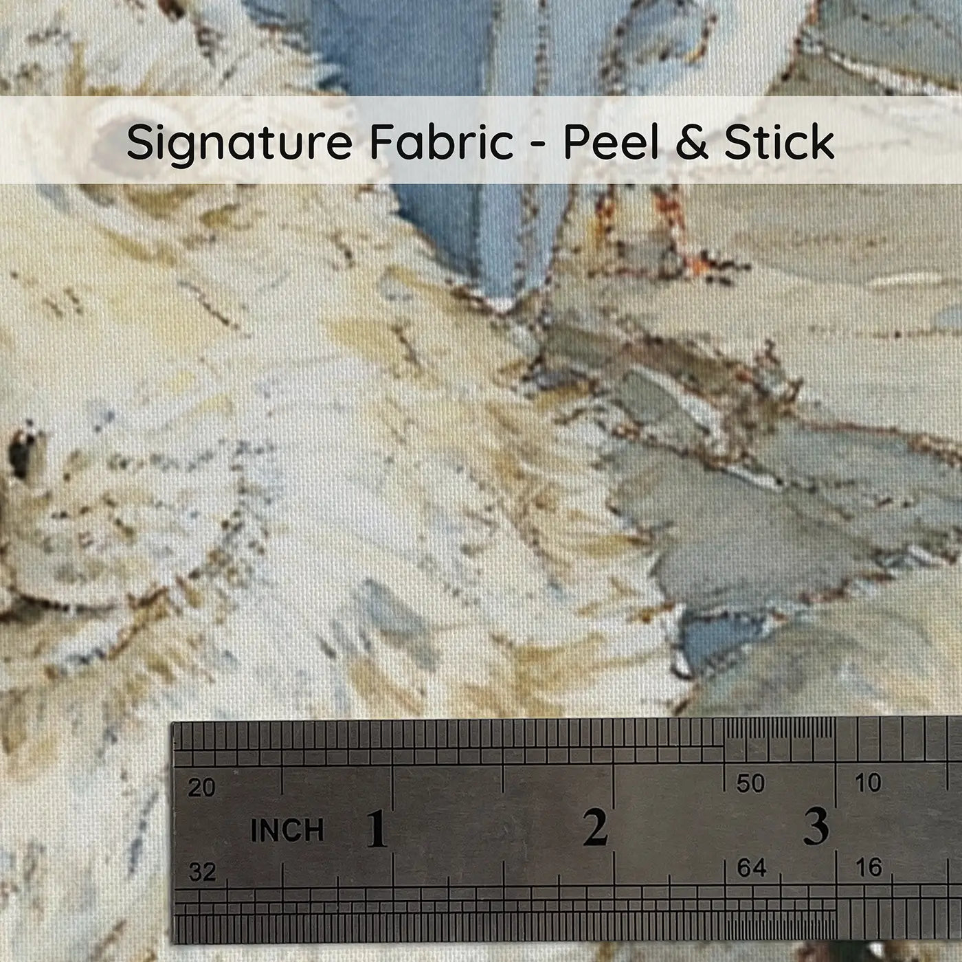 Fabric texture close-up of Harbor Seal Family Rest Wainscoting Wallpaper by Whimsy Tots