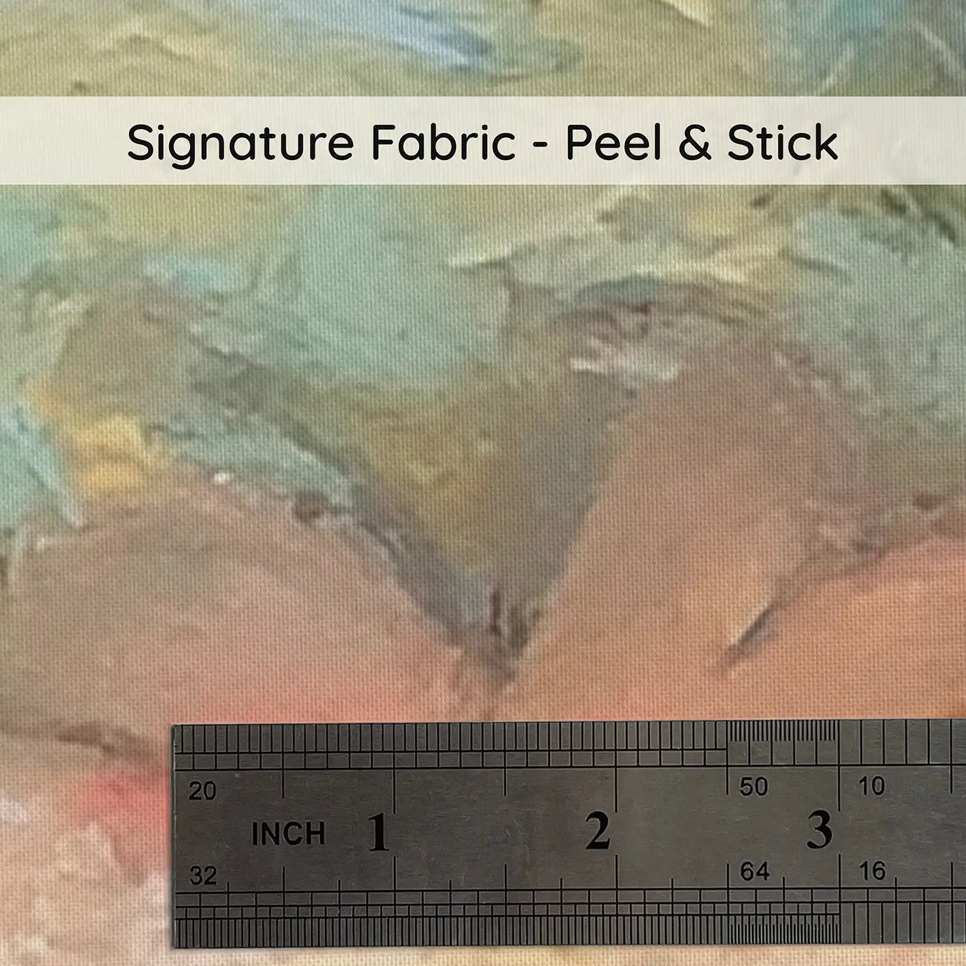 Fabric texture close-up of Chalk Fairy Forest Sleep Wainscoting Wallpaper by Whimsy Tots