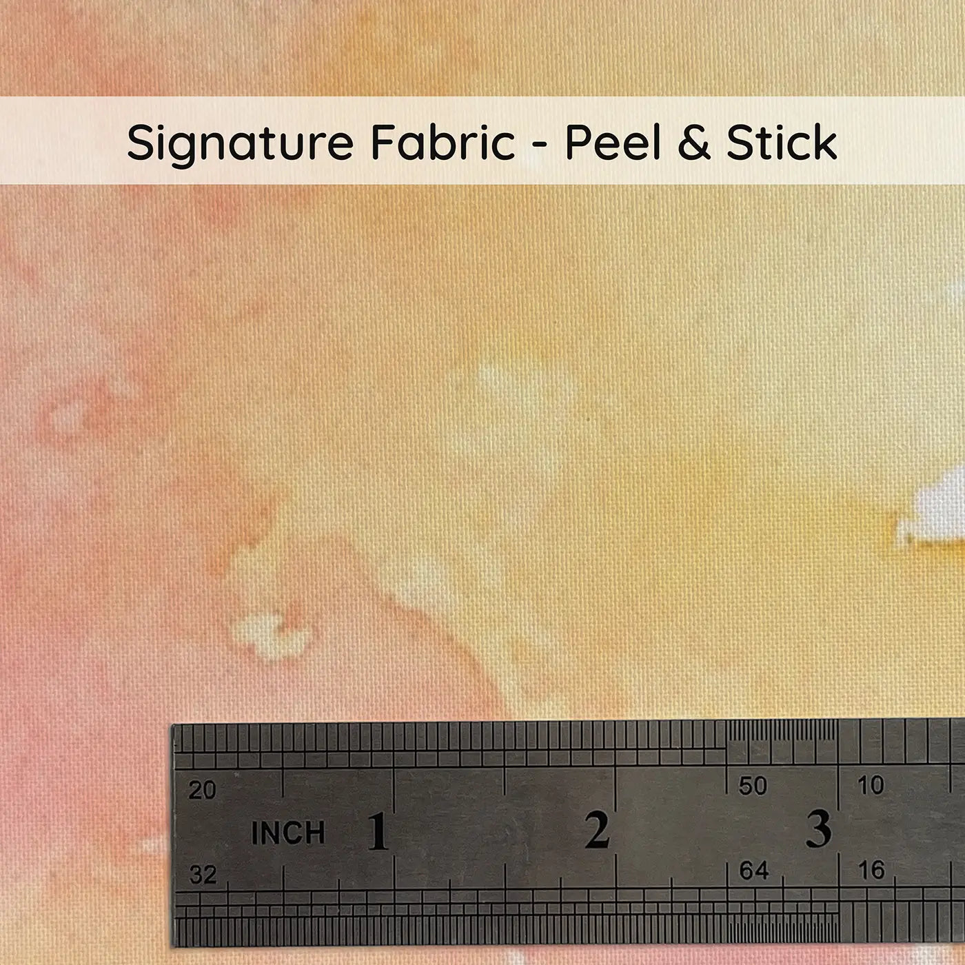 Fabric texture close-up of Sunset Road Journey Sky Wainscoting Wallpaper by Whimsy Tots