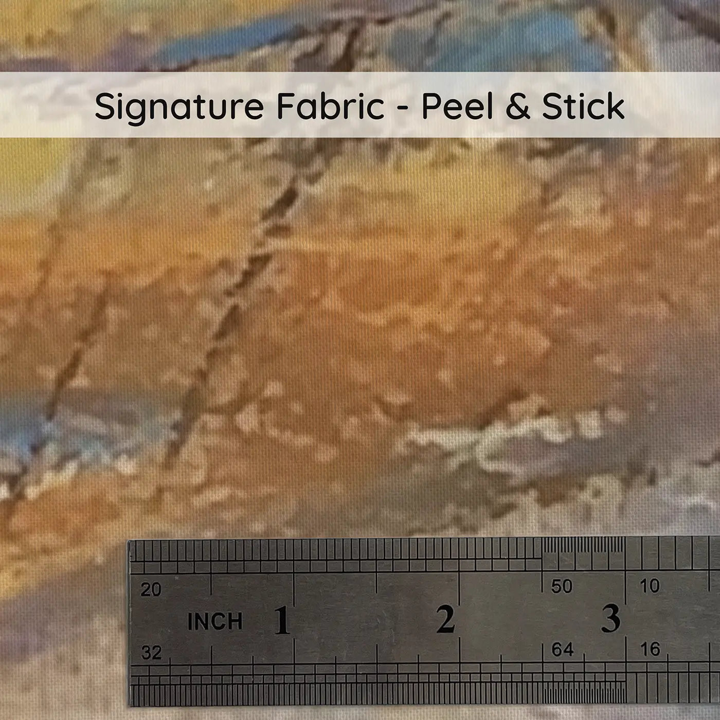 Fabric texture close-up of Pastel Biplane Cloud Float Wainscoting Wallpaper by Whimsy Tots