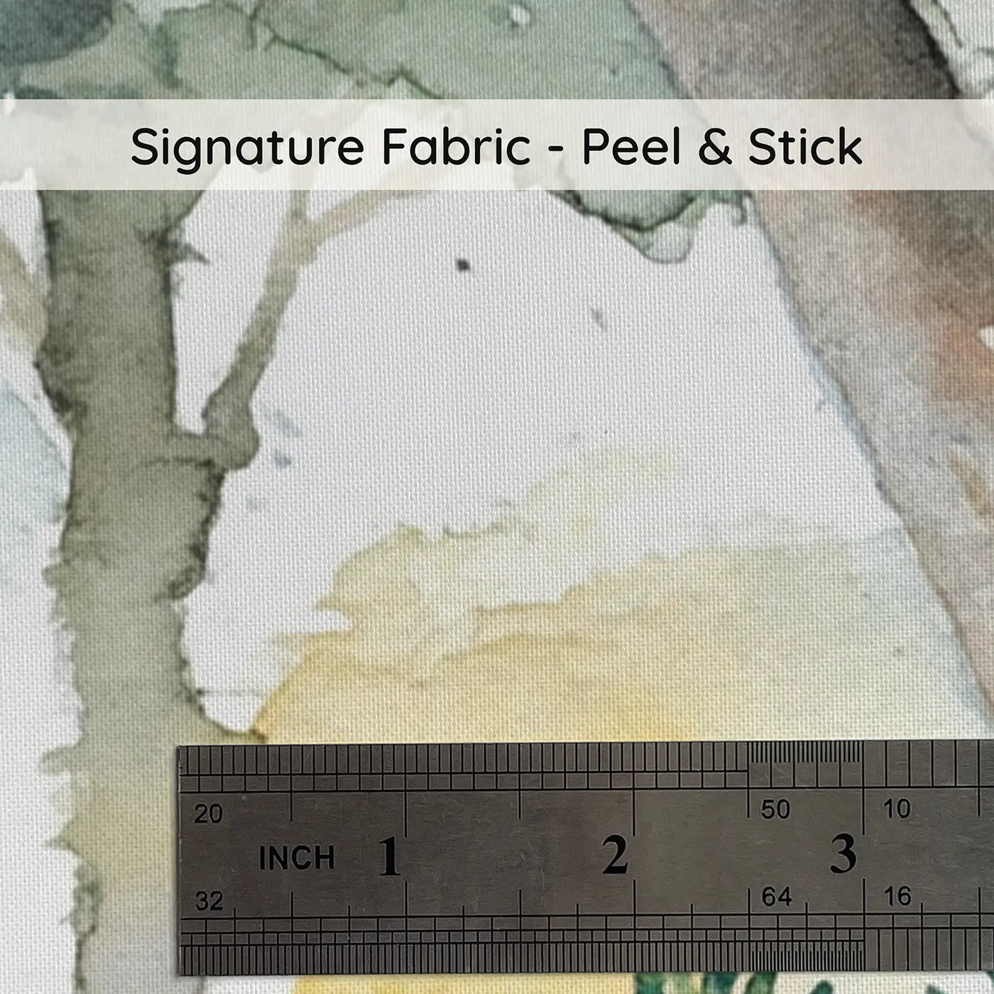 Fabric texture close-up of Brachiosaurus Canopy Reach Wainscoting Wallpaper by Whimsy Tots