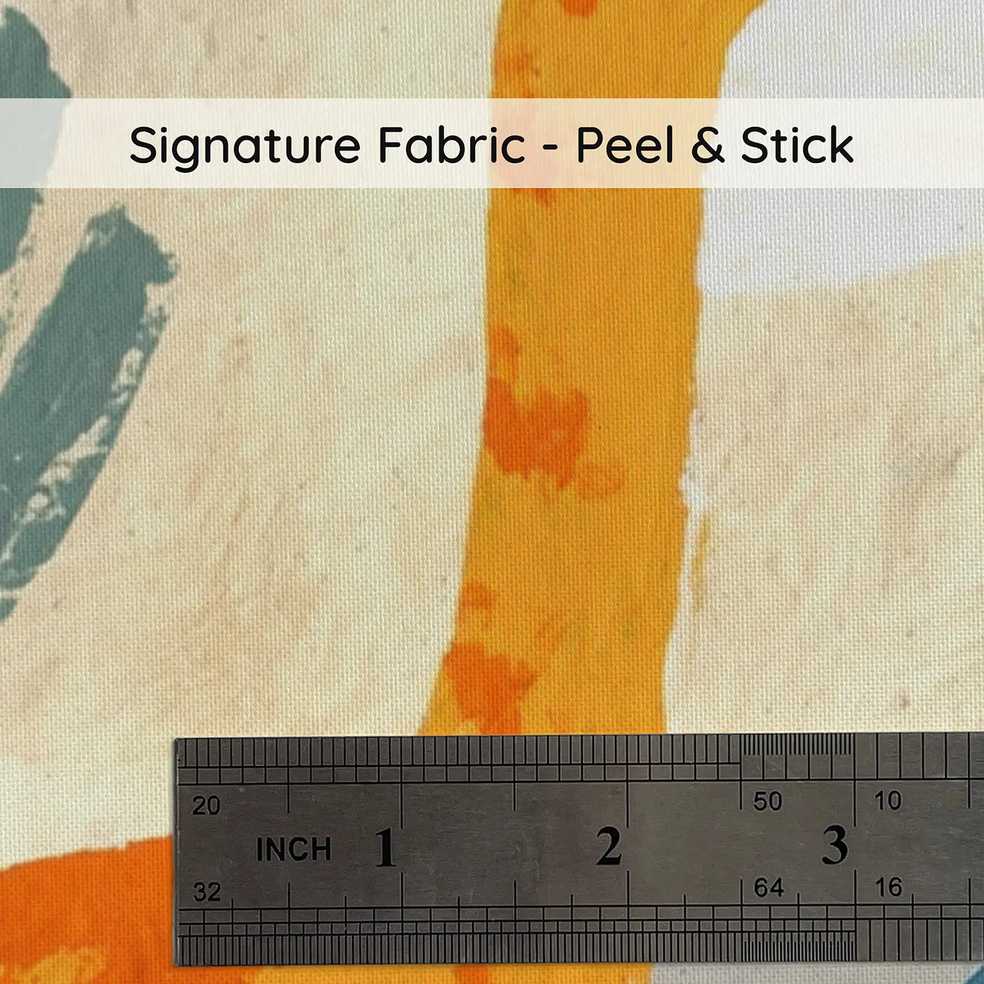 Fabric texture close-up of Graphic Dino Parade Bold Wainscoting Wallpaper by Whimsy Tots