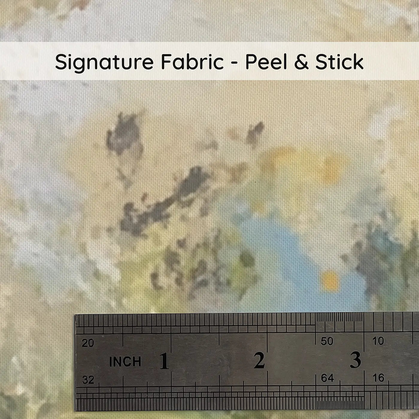Fabric texture close-up of Pastel Dino Egg Nest Dream Wainscoting Wallpaper by Whimsy Tots