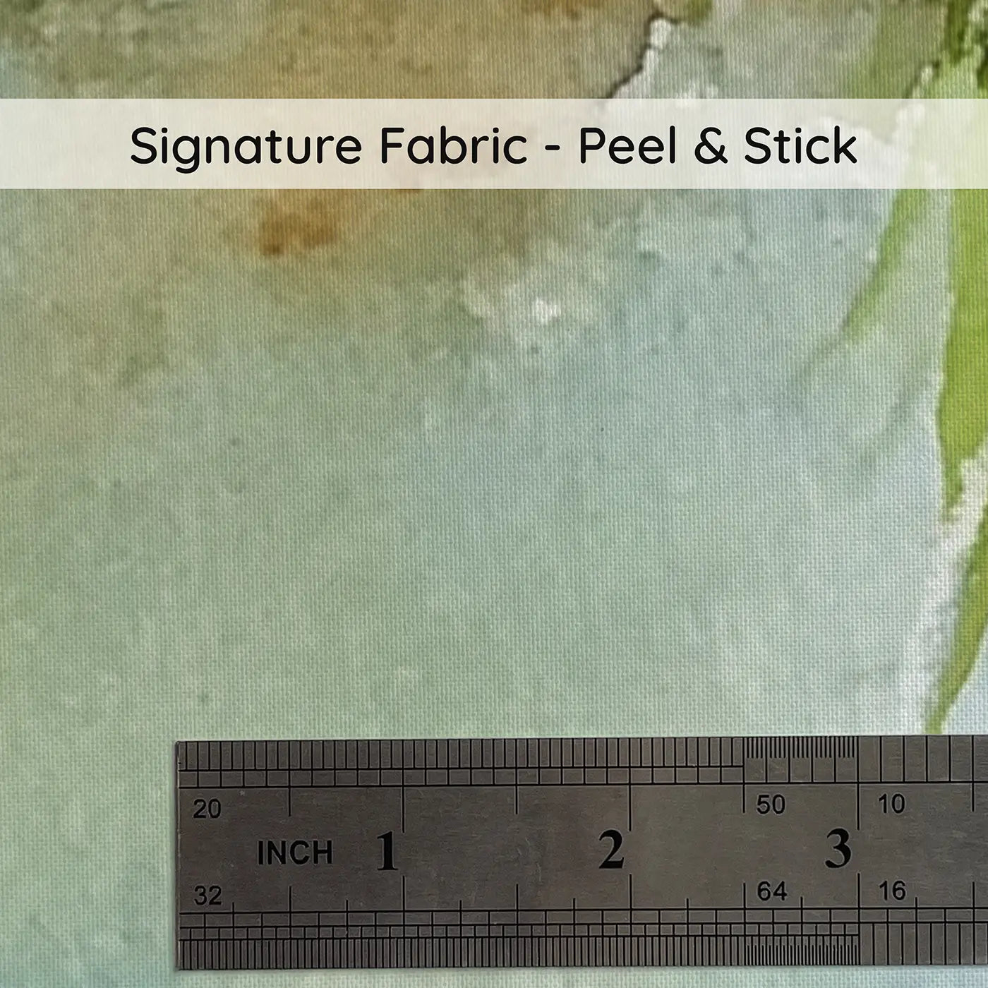Fabric texture close-up of Duck Pond Willow Farm Wainscoting Wallpaper by Whimsy Tots