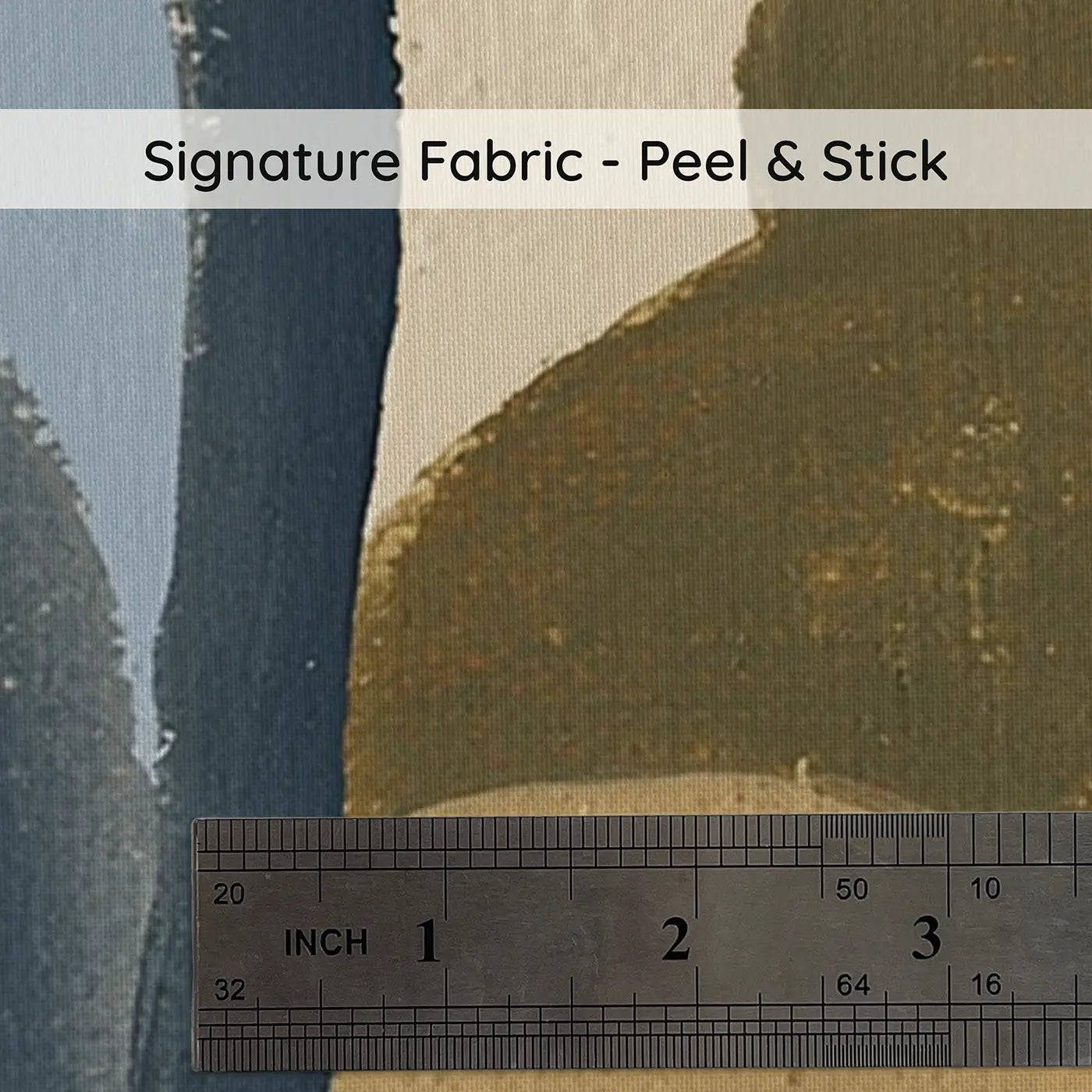 Fabric texture close-up of Graphic Pet Parade Row Wainscoting Wallpaper by Whimsy Tots