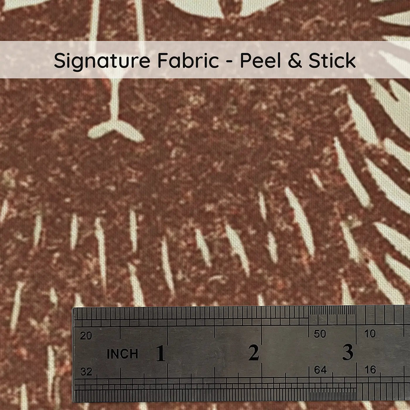 Fabric texture close-up of Carved Cat Window Silhouette Wainscoting Wallpaper by Whimsy Tots