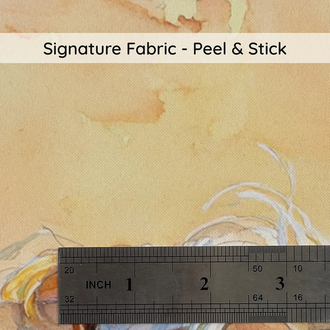 Fabric texture close-up of Mermaid Calm Ocean Surface Float Wainscoting Wallpaper by Whimsy Tots