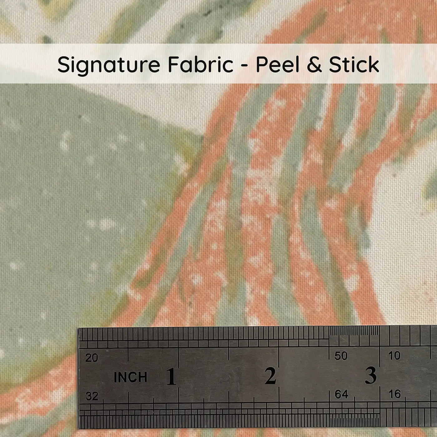 Fabric texture close-up of Carved Mermaid Moon Ocean Wainscoting Wallpaper by Whimsy Tots