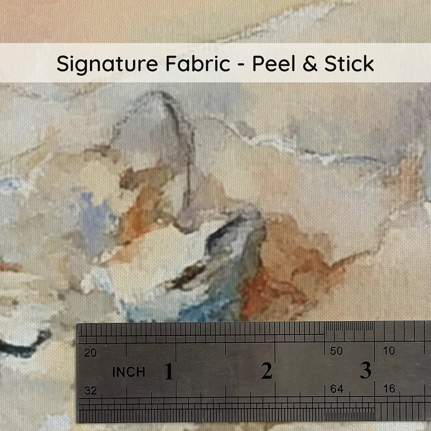 Fabric texture close-up of Pegasus Family Cloud Nest Wainscoting Wallpaper by Whimsy Tots