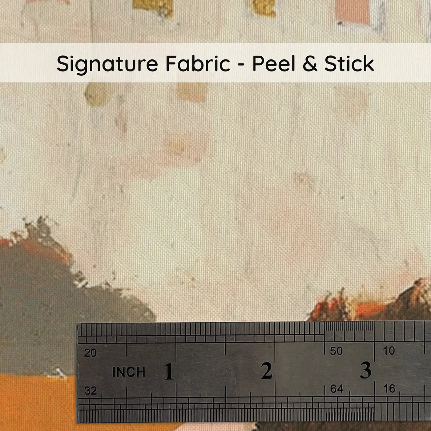 Fabric texture close-up of Flat Castle Village Below Wainscoting Wallpaper by Whimsy Tots