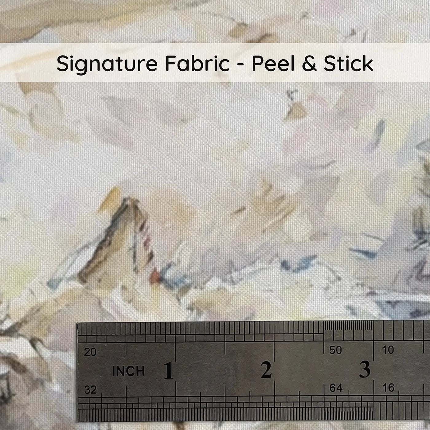 Fabric texture close-up of Cat Family Reading Nook Afternoon Wainscoting Wallpaper by Whimsy Tots