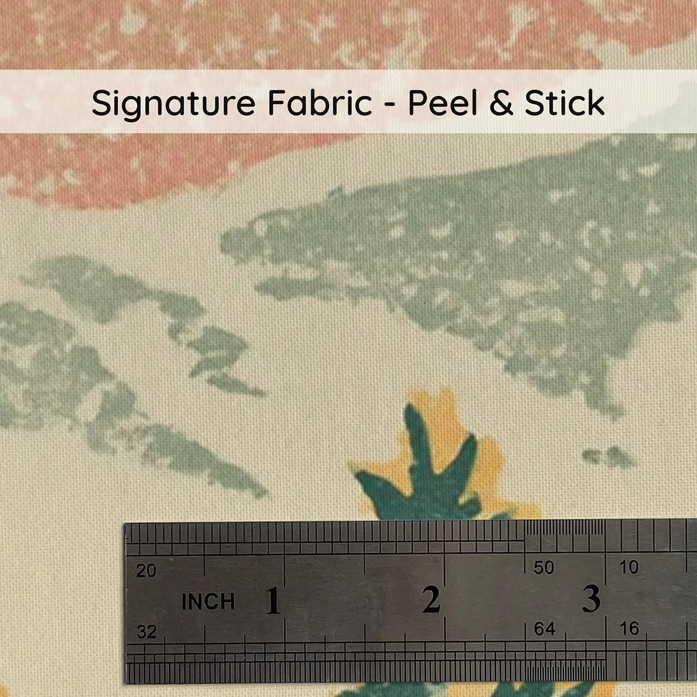 Fabric texture close-up of Carved Deer Pine Ridge Wainscoting Wallpaper by Whimsy Tots