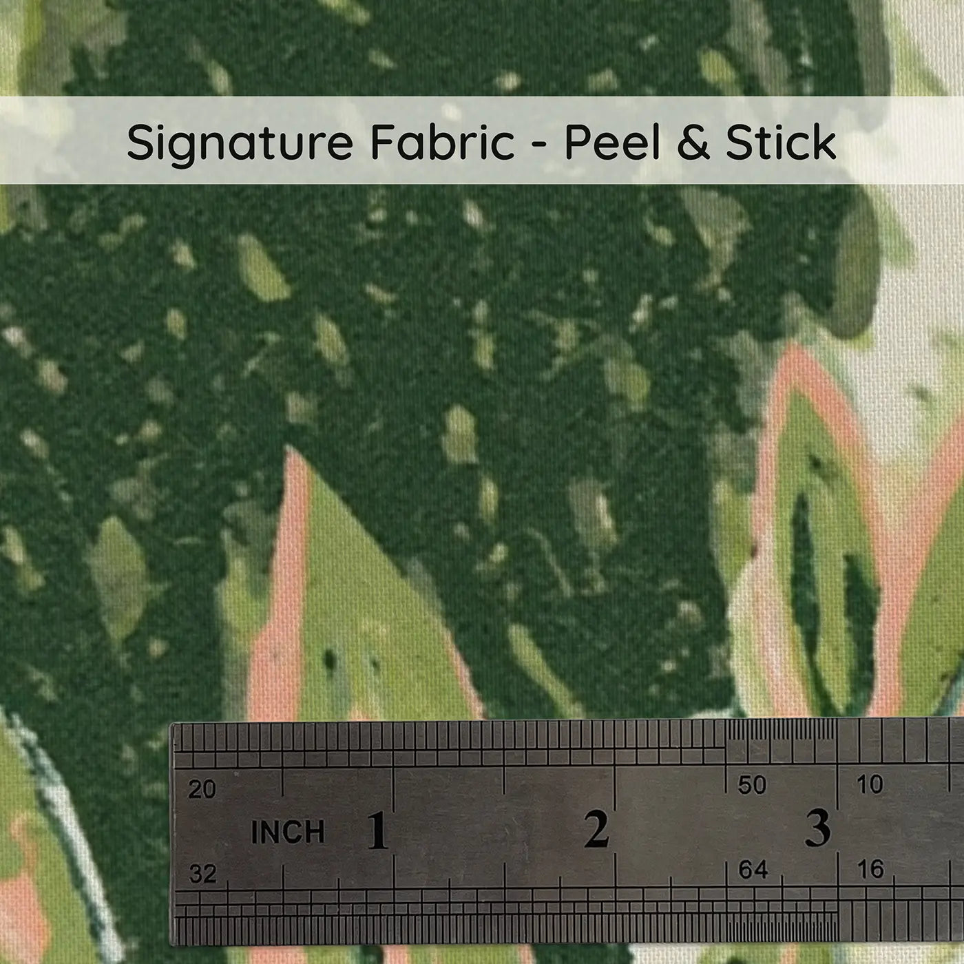 Fabric texture close-up of Carved Panda Bamboo Grove Wainscoting Wallpaper by Whimsy Tots