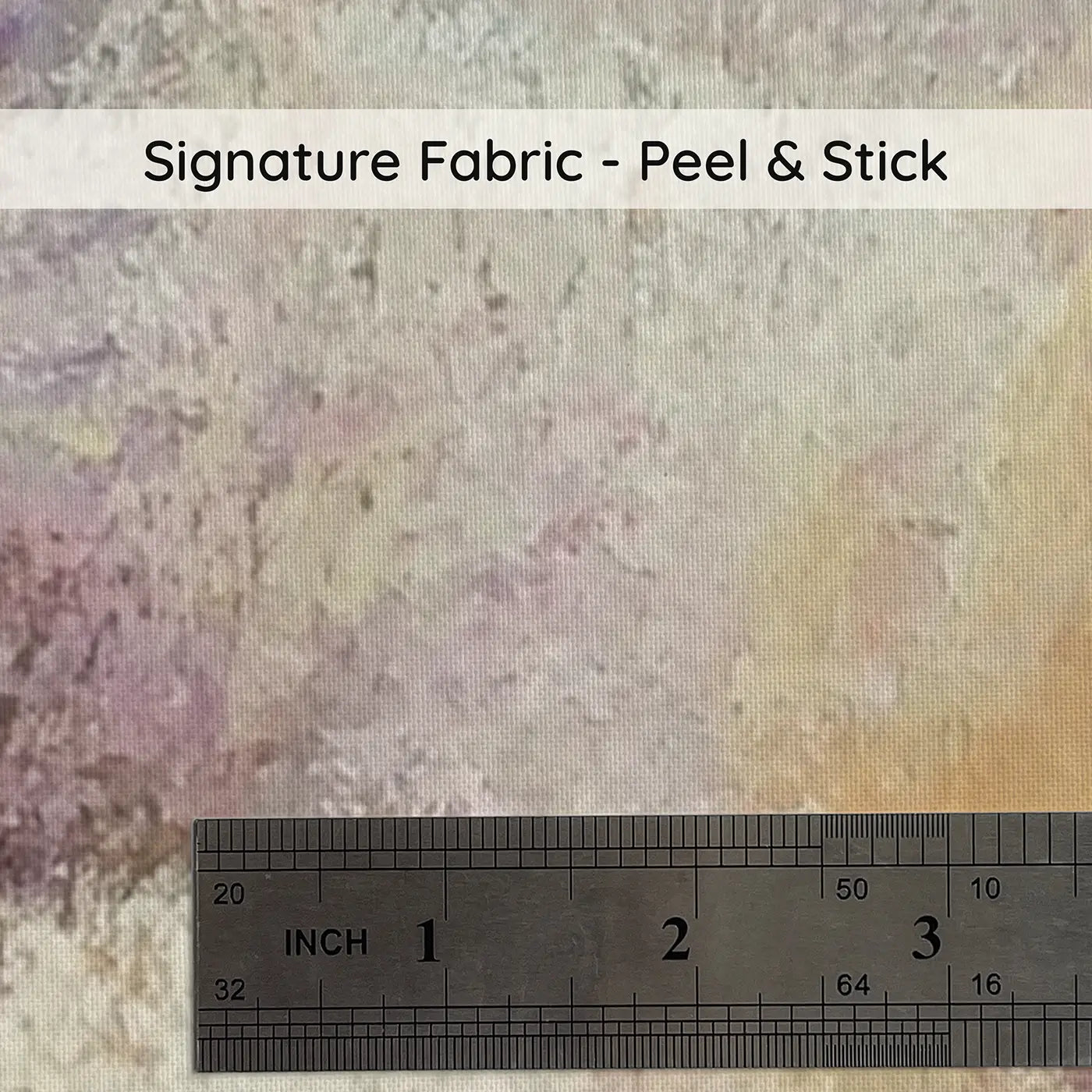 Fabric texture close-up of Chalk Baby Polar Bear Soft Wainscoting Wallpaper by Whimsy Tots