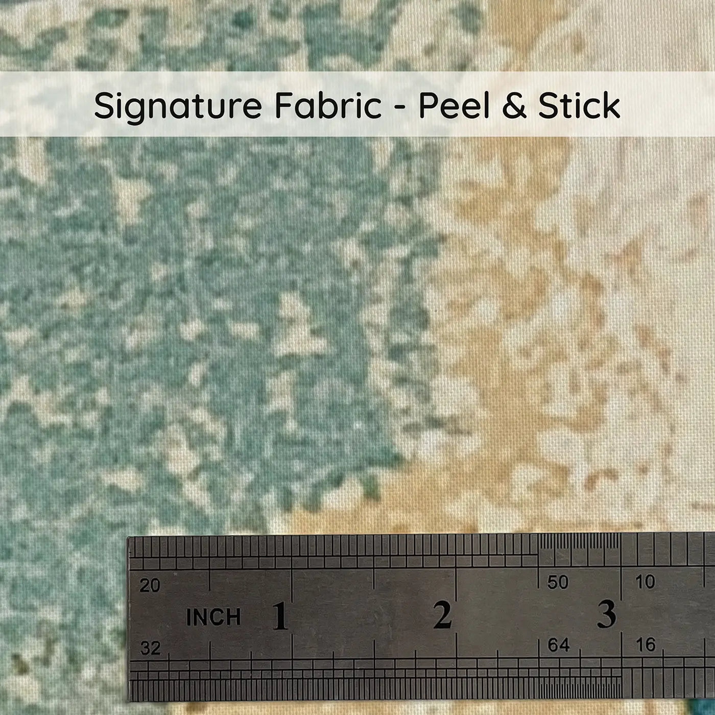 Fabric texture close-up of Carved Polar Bear Ice Band Wainscoting Wallpaper by Whimsy Tots