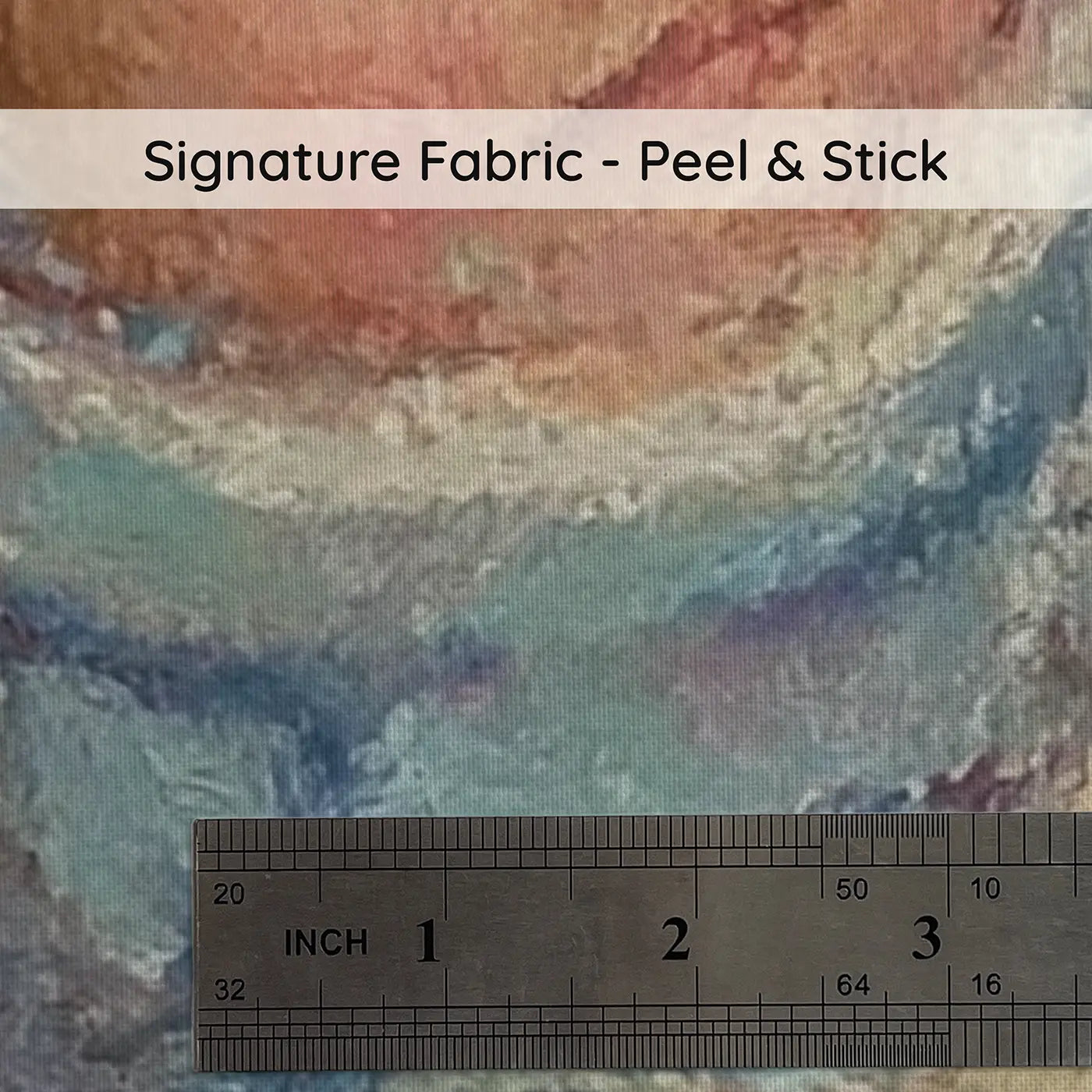 Fabric texture close-up of Chalk Baby Astronaut Float Wainscoting Wallpaper by Whimsy Tots