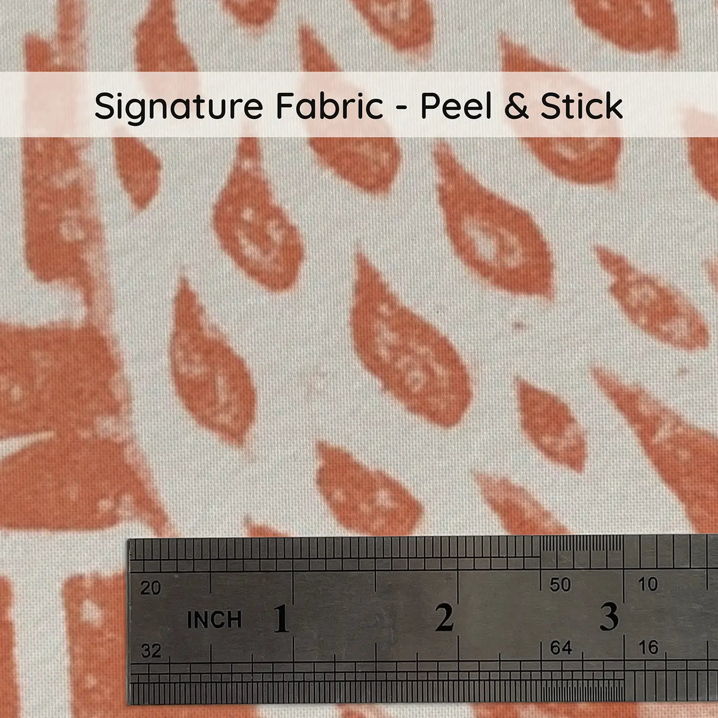 Fabric texture close-up of Carved Hen Chick Folk Wainscoting Wallpaper by Whimsy Tots