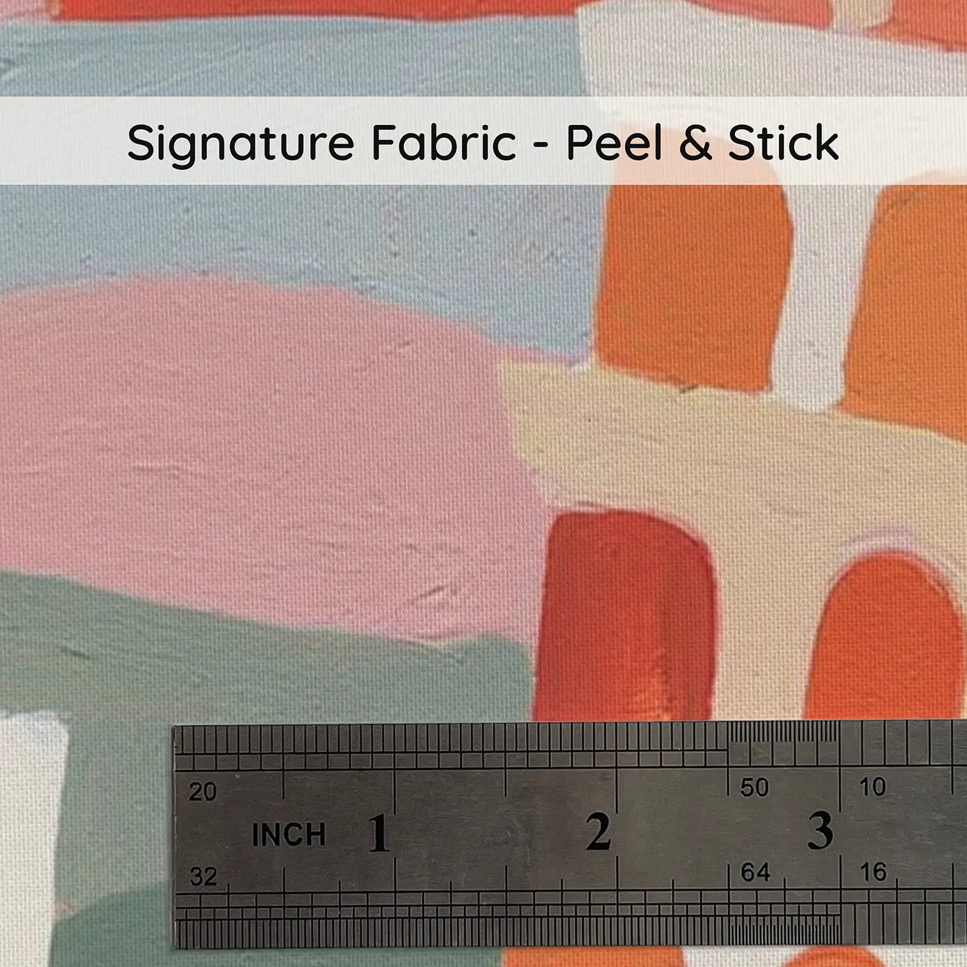 Fabric texture close-up of Bold Pisa Leaning Tower Wainscoting Wallpaper by Whimsy Tots