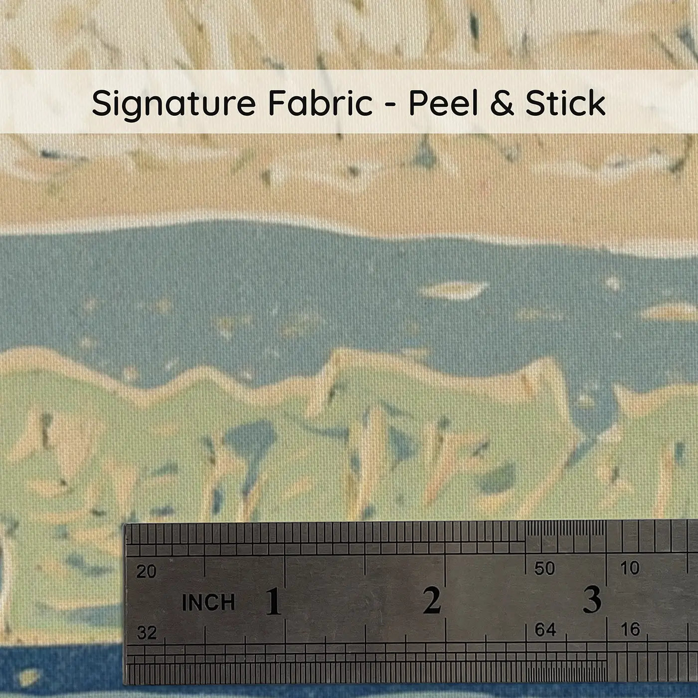 Fabric texture close-up of Carved Statue Liberty Bold Wainscoting Wallpaper by Whimsy Tots