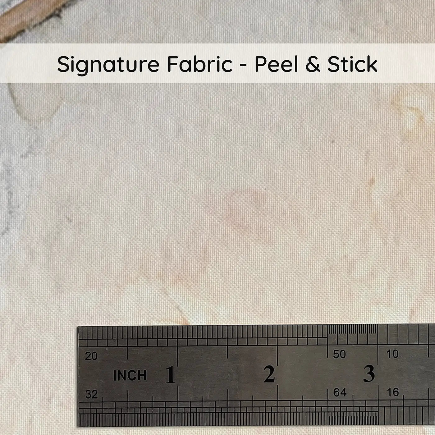 Fabric texture close-up of Shepherd Lost Lamb Found Wainscoting Wallpaper by Whimsy Tots