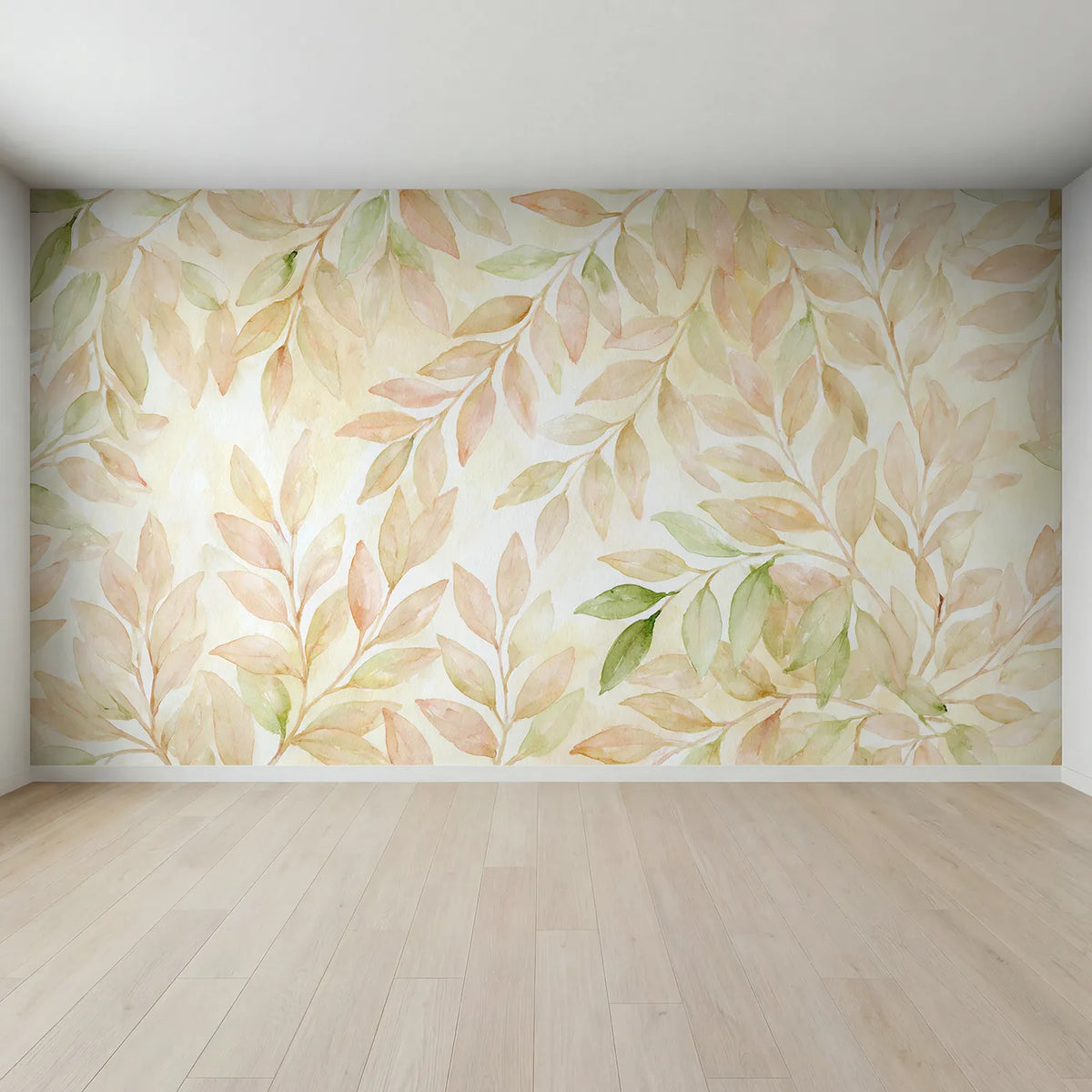 Full view of Dropped Marks Wallpaper Mural by Whimsy Tots