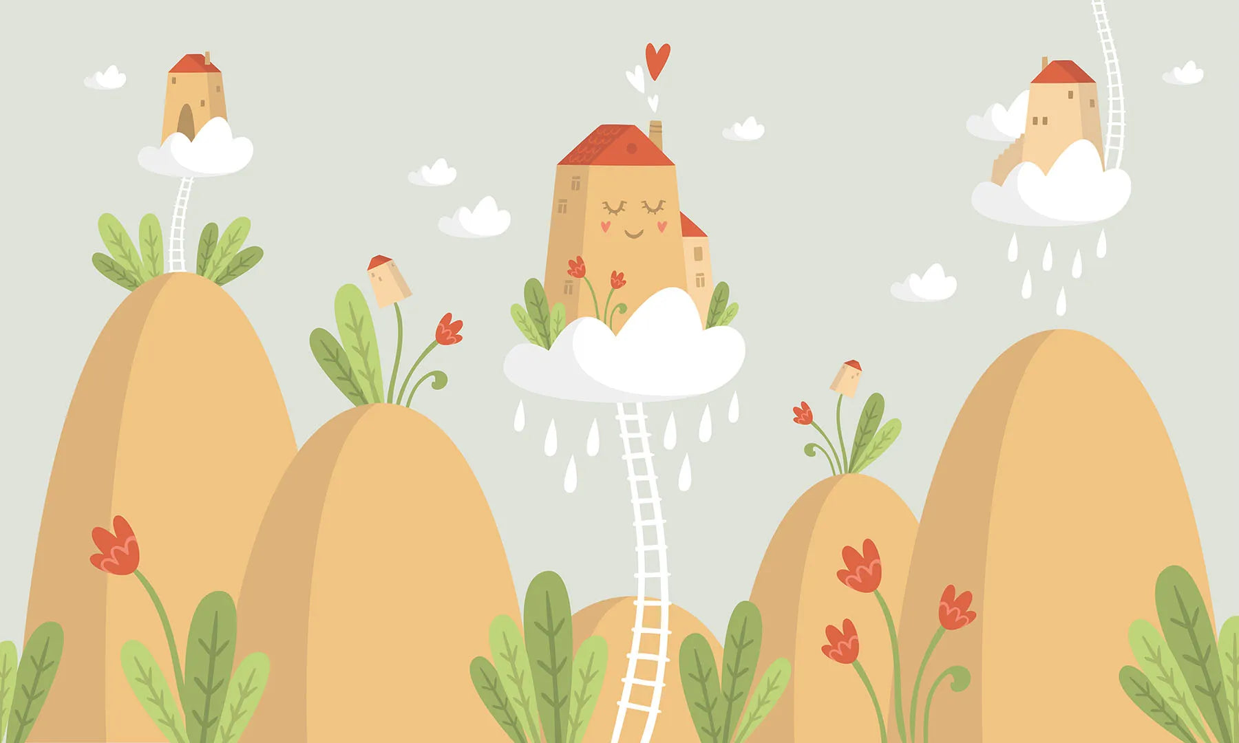 Where Little Houses Dream in the Sky