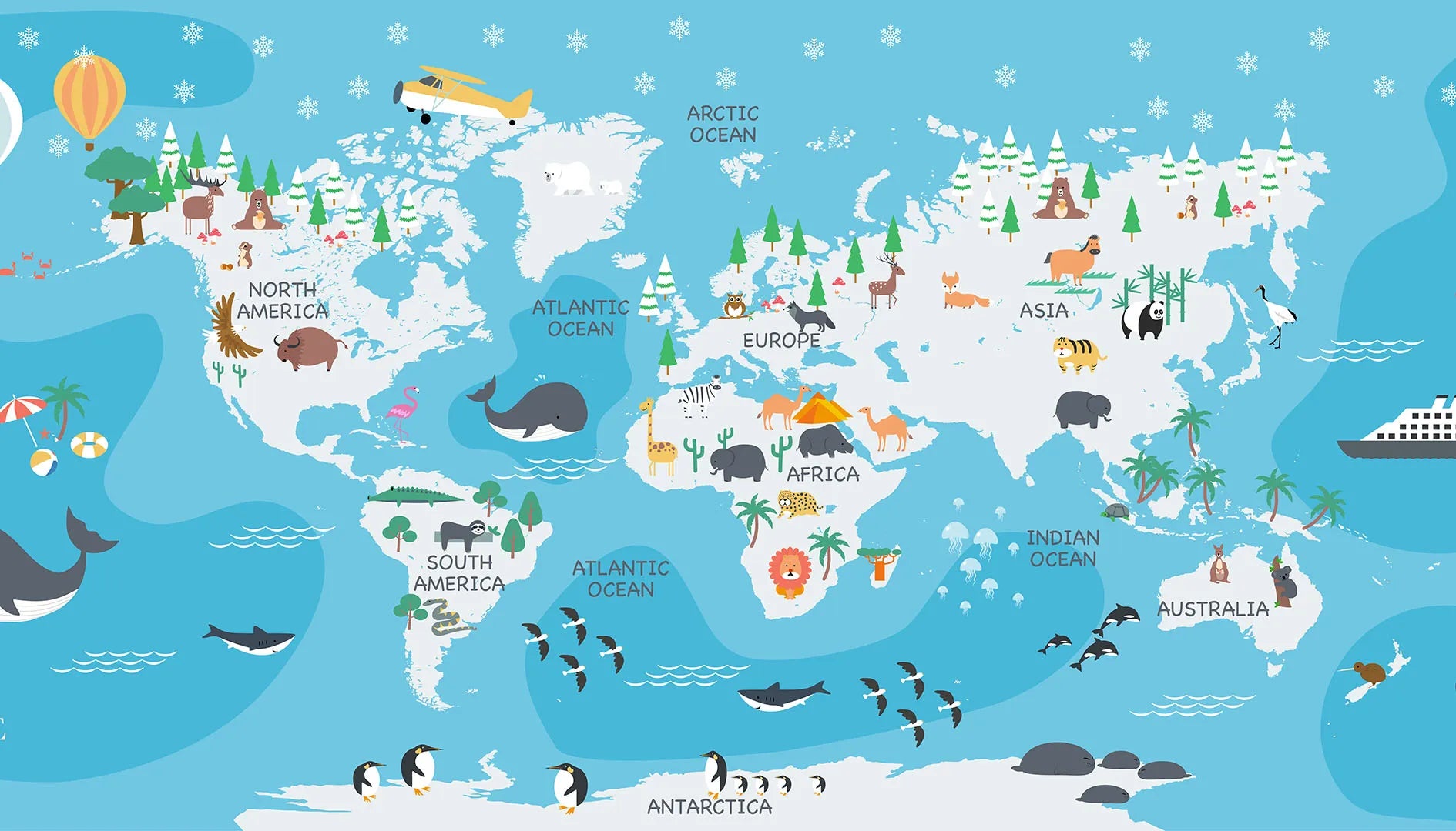 A Wintry Journey Around the Animal Kingdom