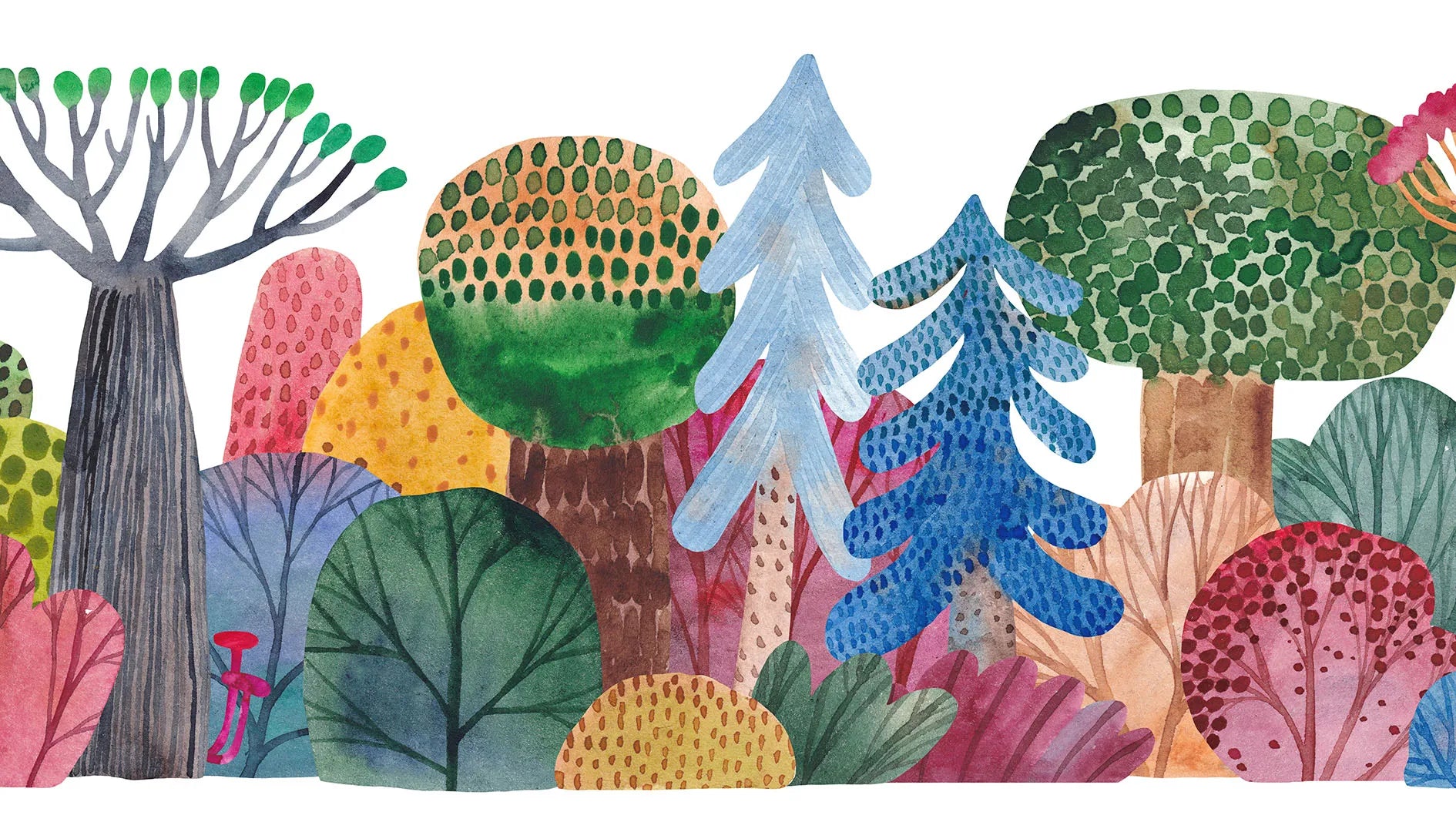 A Modern Forest of Color and Light