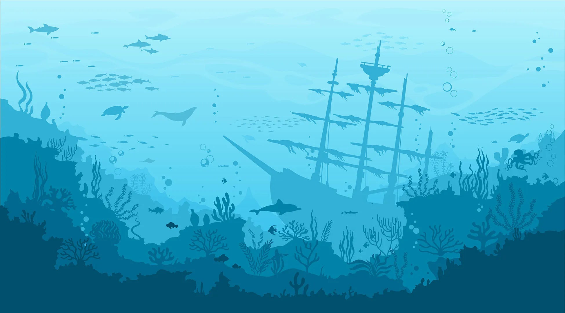 An Underwater Adventure to a Lost World