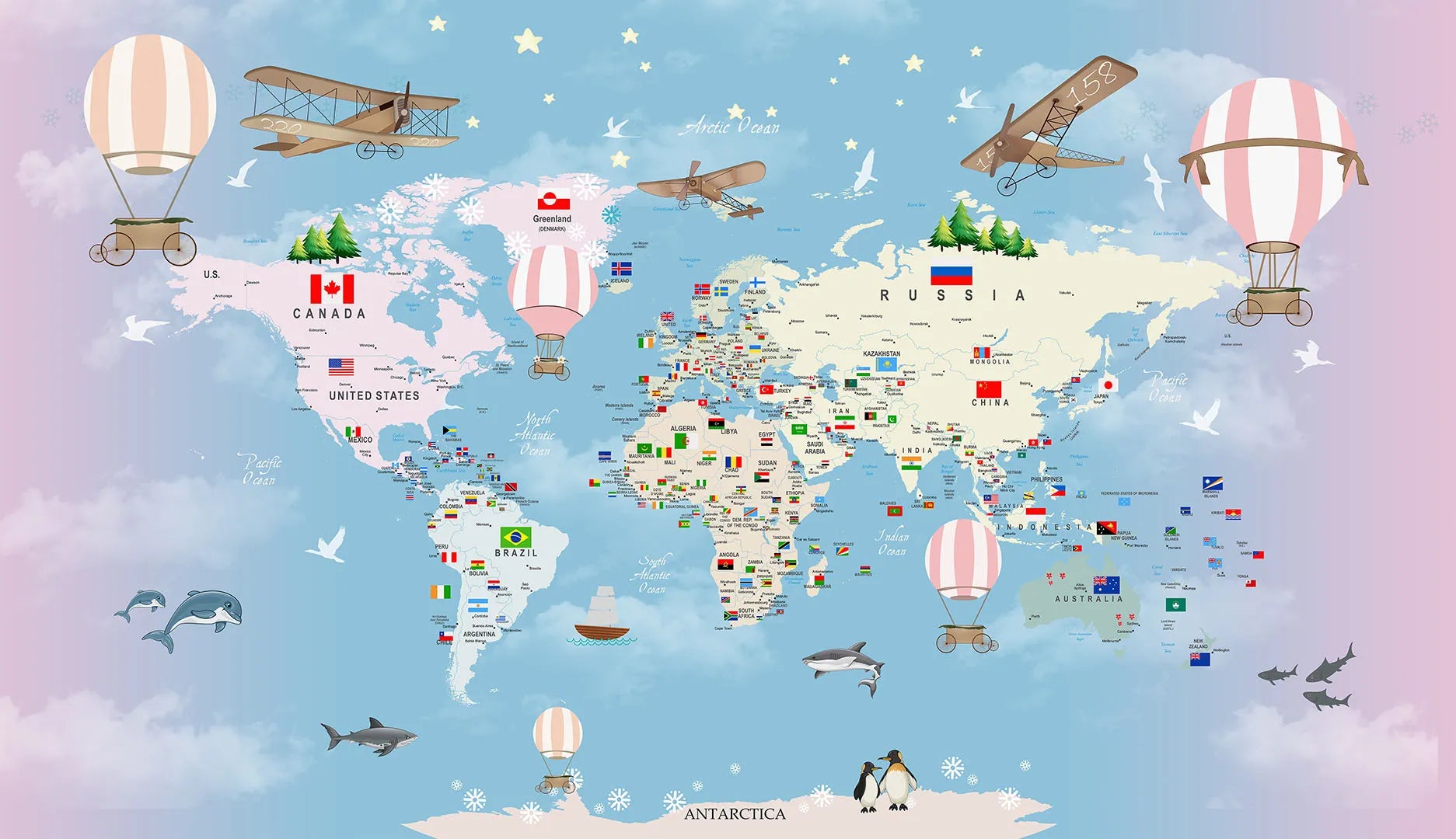A Colorful, Educational Trip Around the Globe
