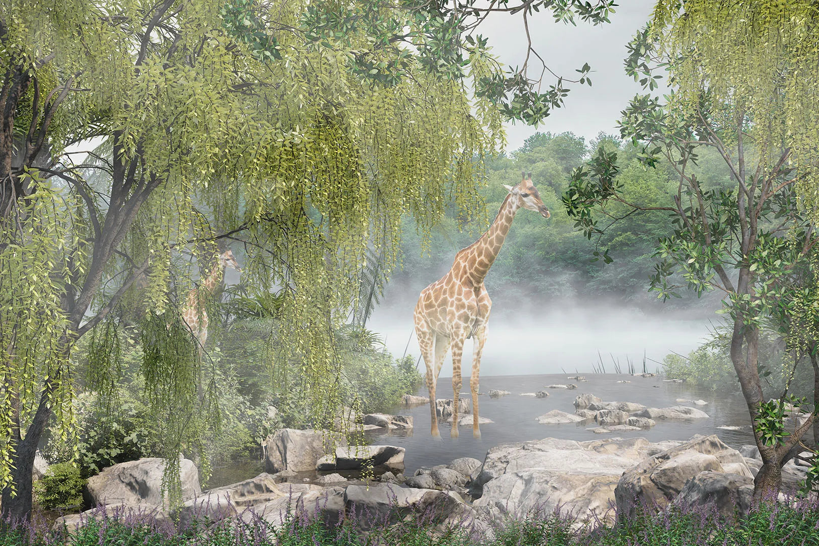 A Serene and Breathtaking Wildlife Encounter