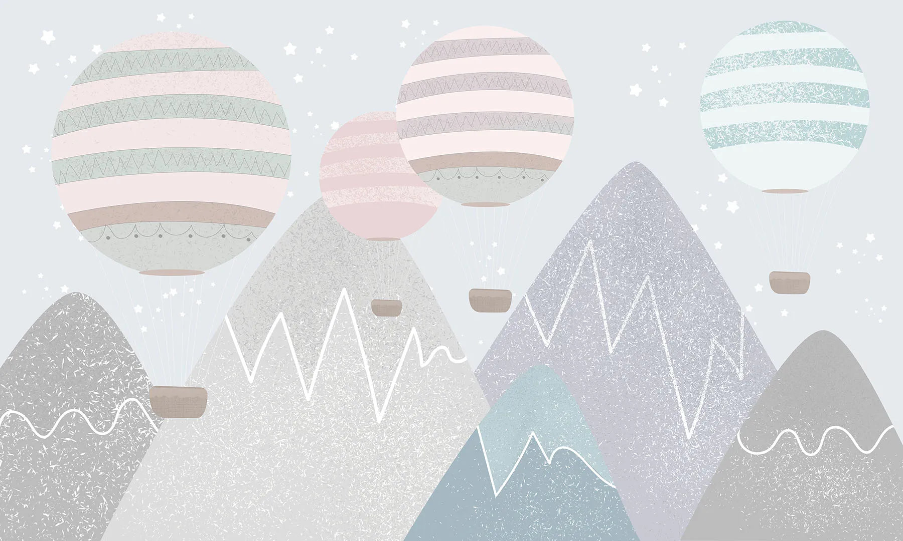 A Stylish, Abstract Journey to a Mountain Peak
