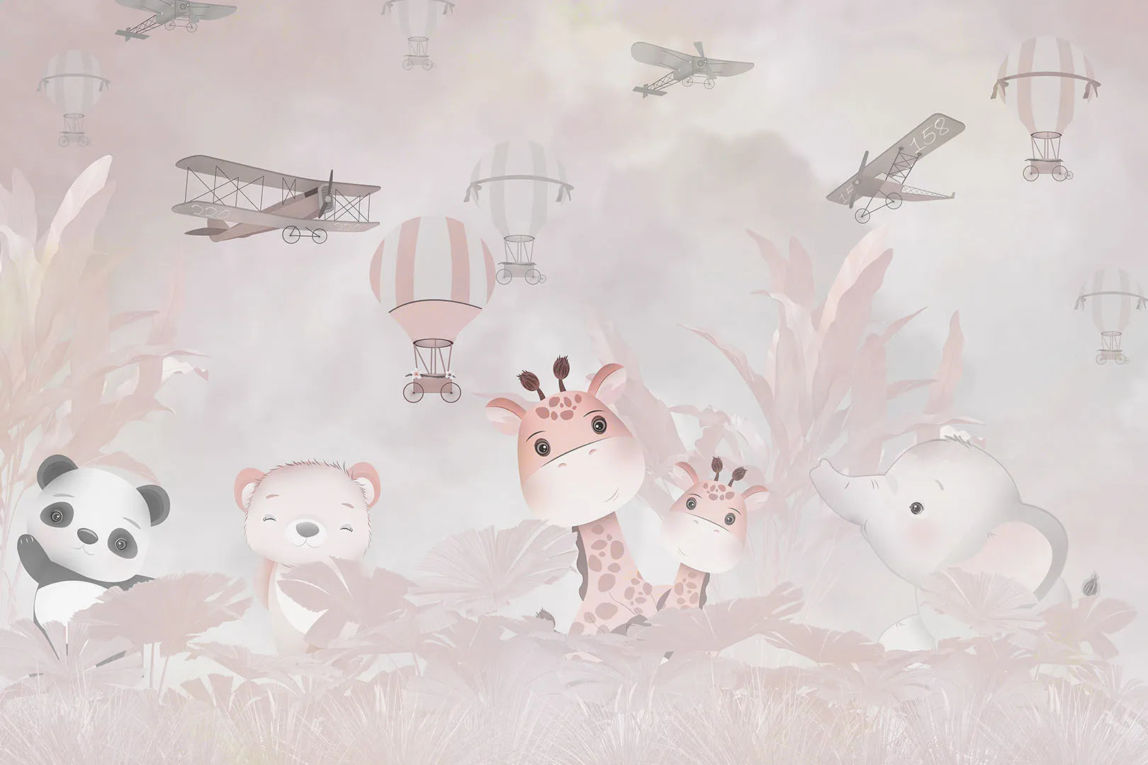 A Gentle and Chic Gathering of Safari Friends