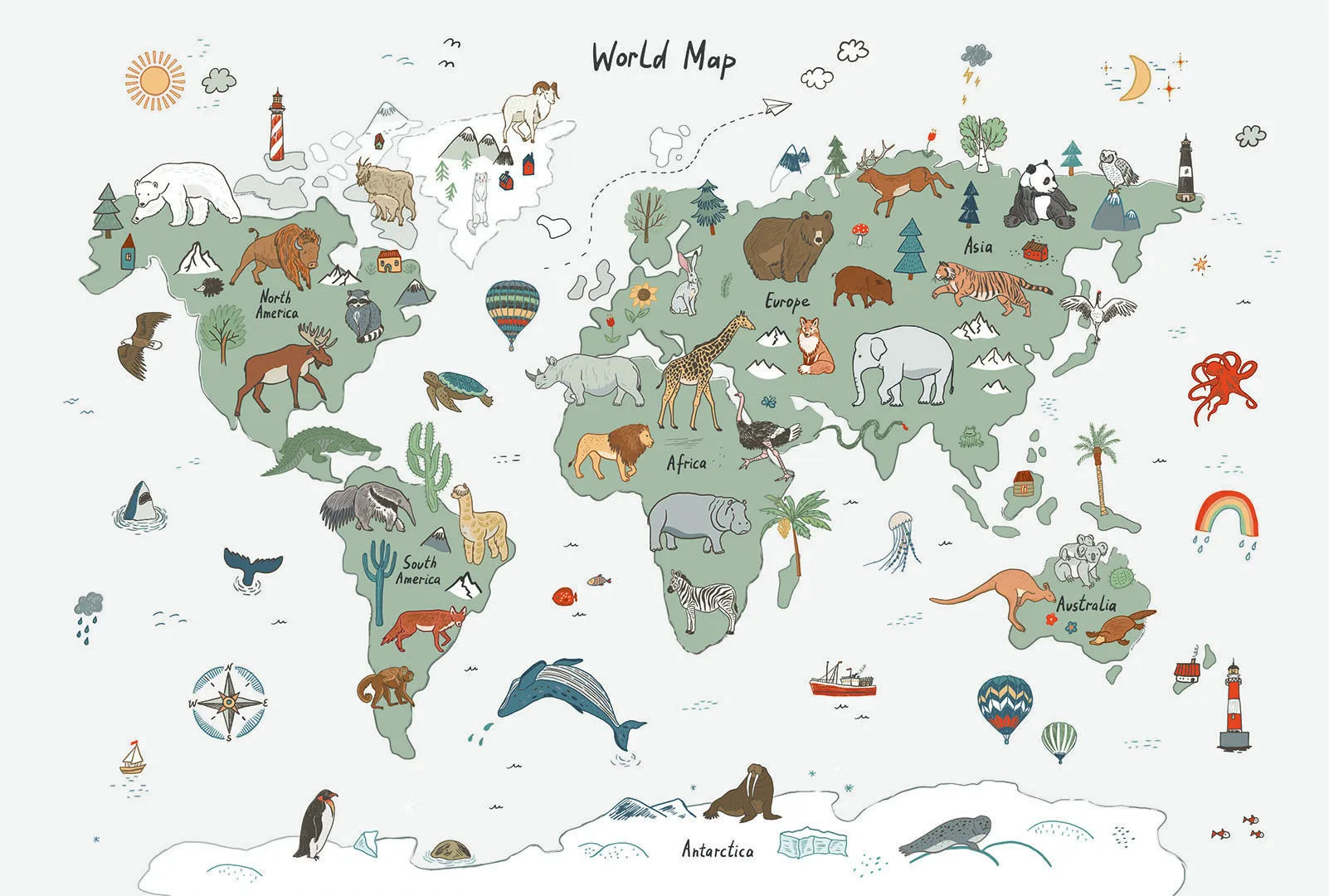 A Whimsical, Artistic Journey for a Little Explorer