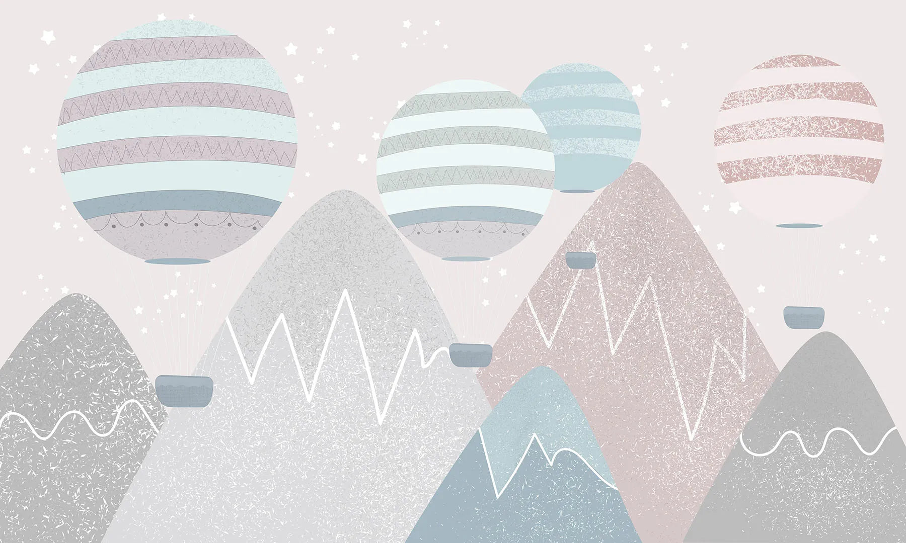 A Stylish, Abstract Journey to a Mountain Peak